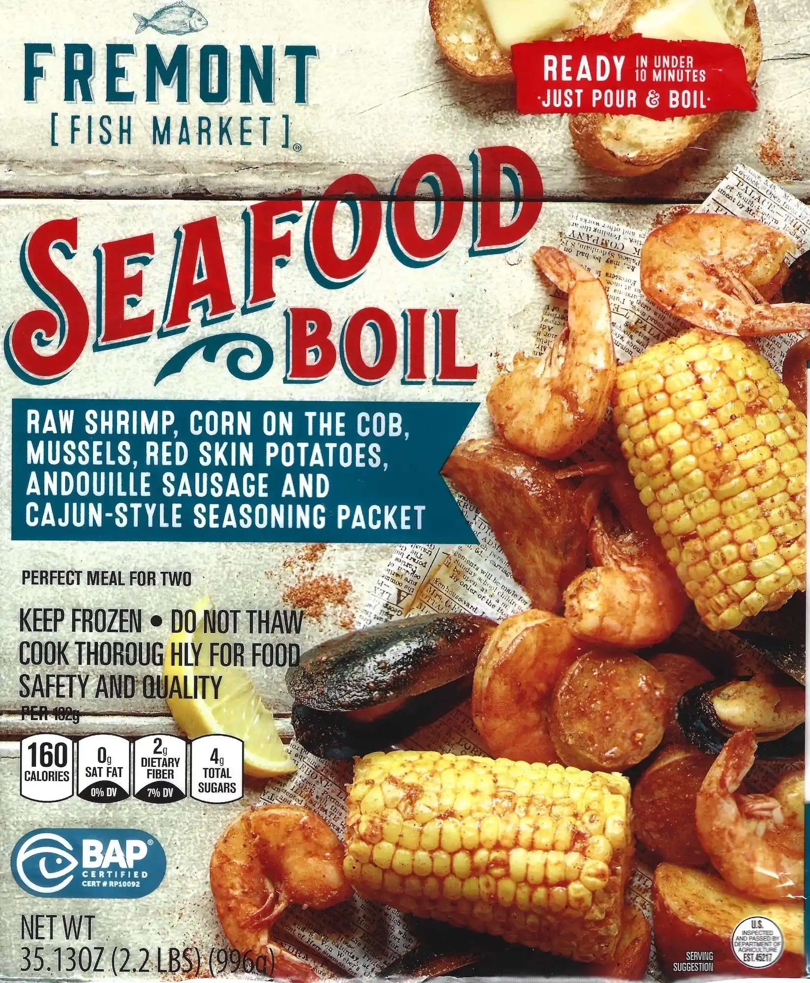 Fremont Fish Market Seafood Boil