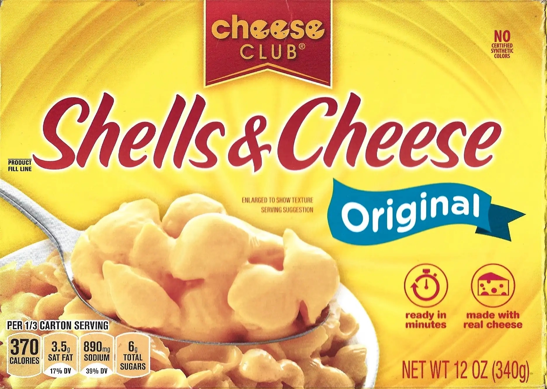 Cheese Club Shells And Cheese