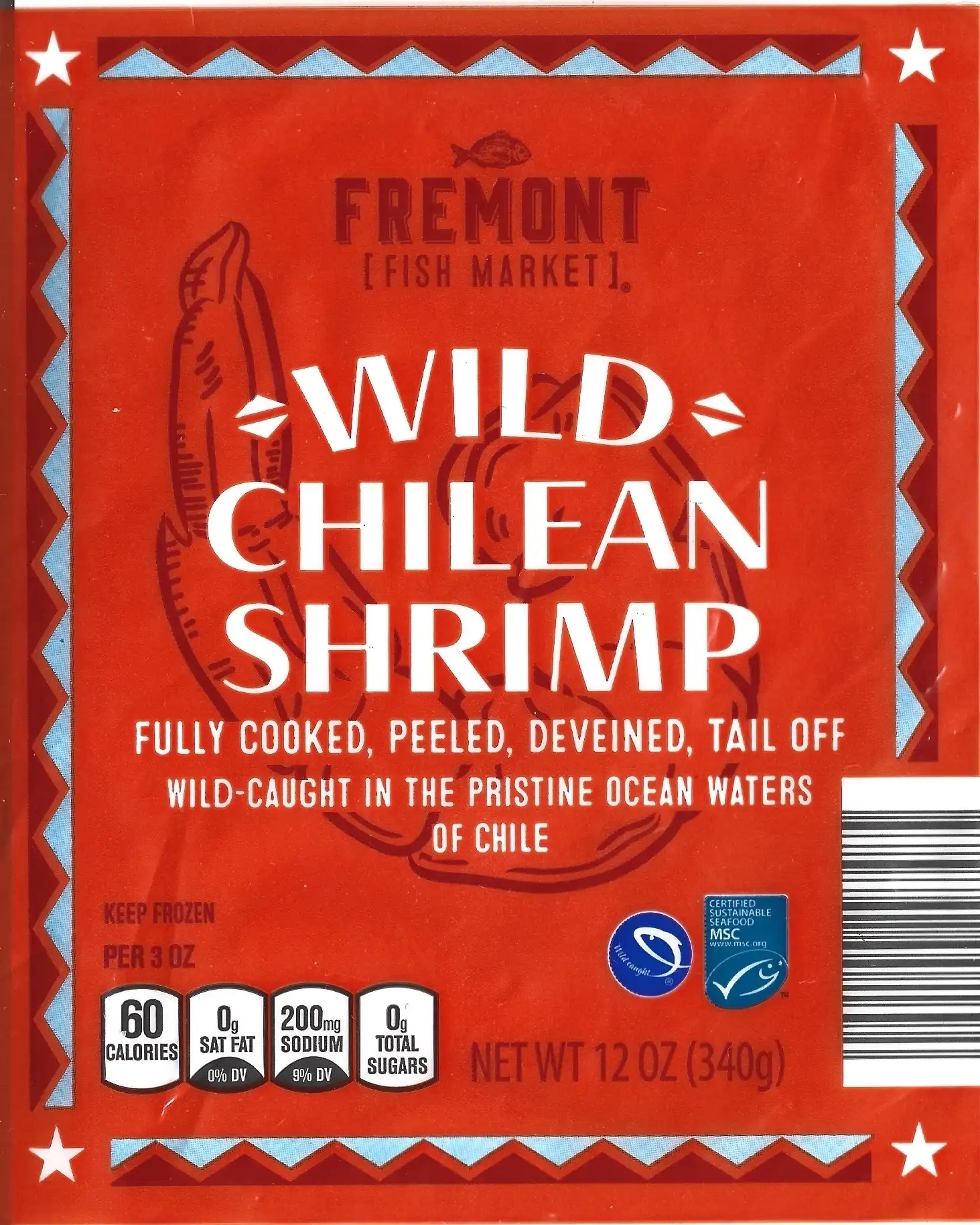 Fremont Fish Market Wild Chilean Shrimp