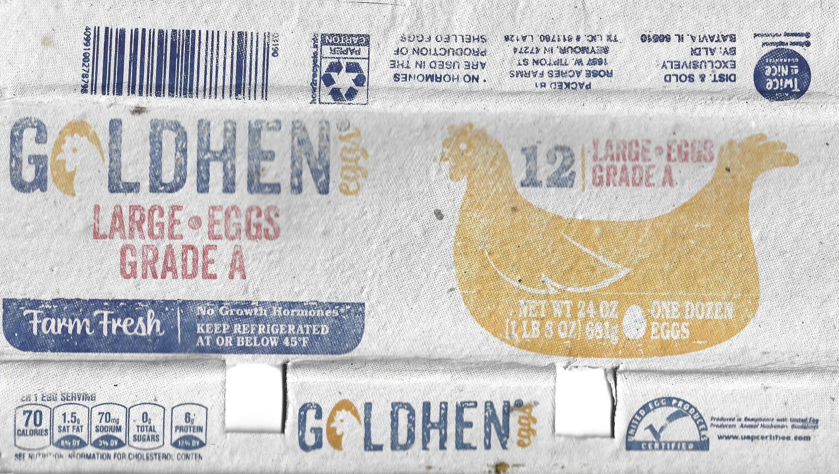 Goldhen Large Eggs Grade A