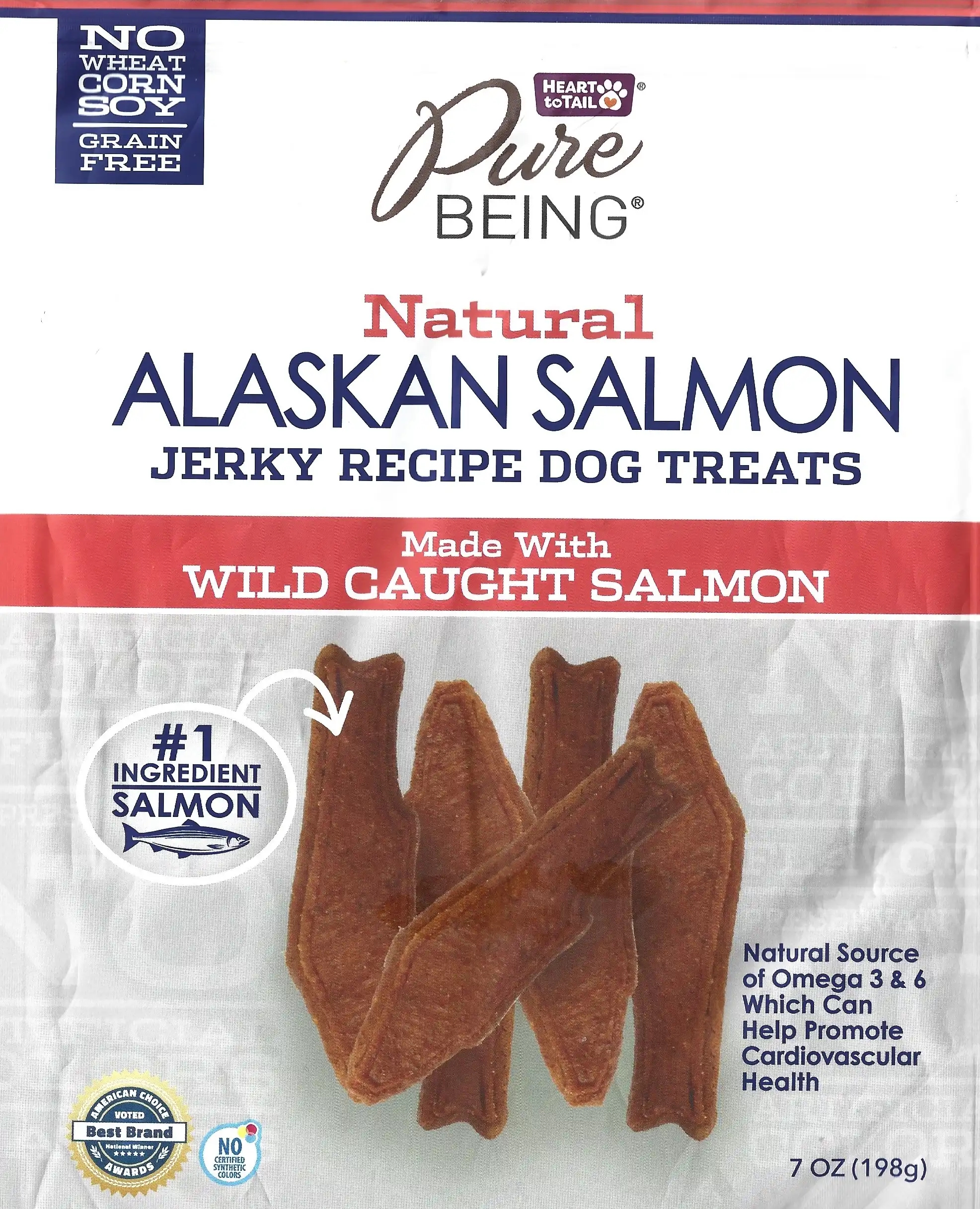 Heart To Tail Pure Being Natural Alaskan Salmon Jerky Recipe Dog Treats