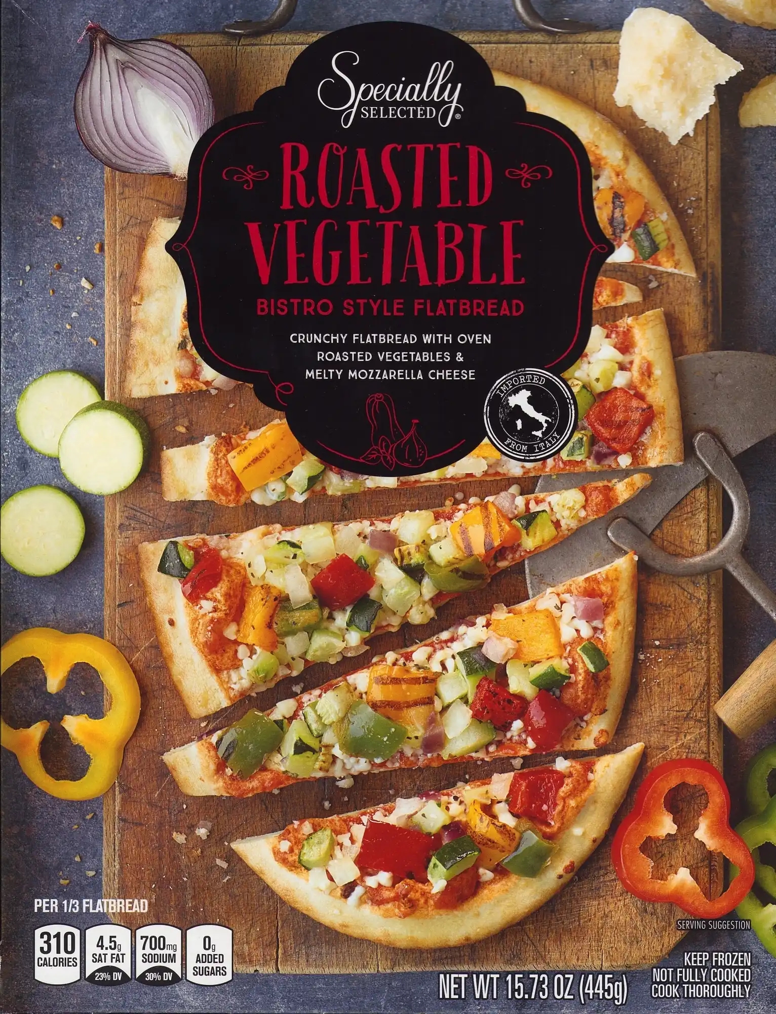 Specially Selected Roasted Vegetable Flatbread