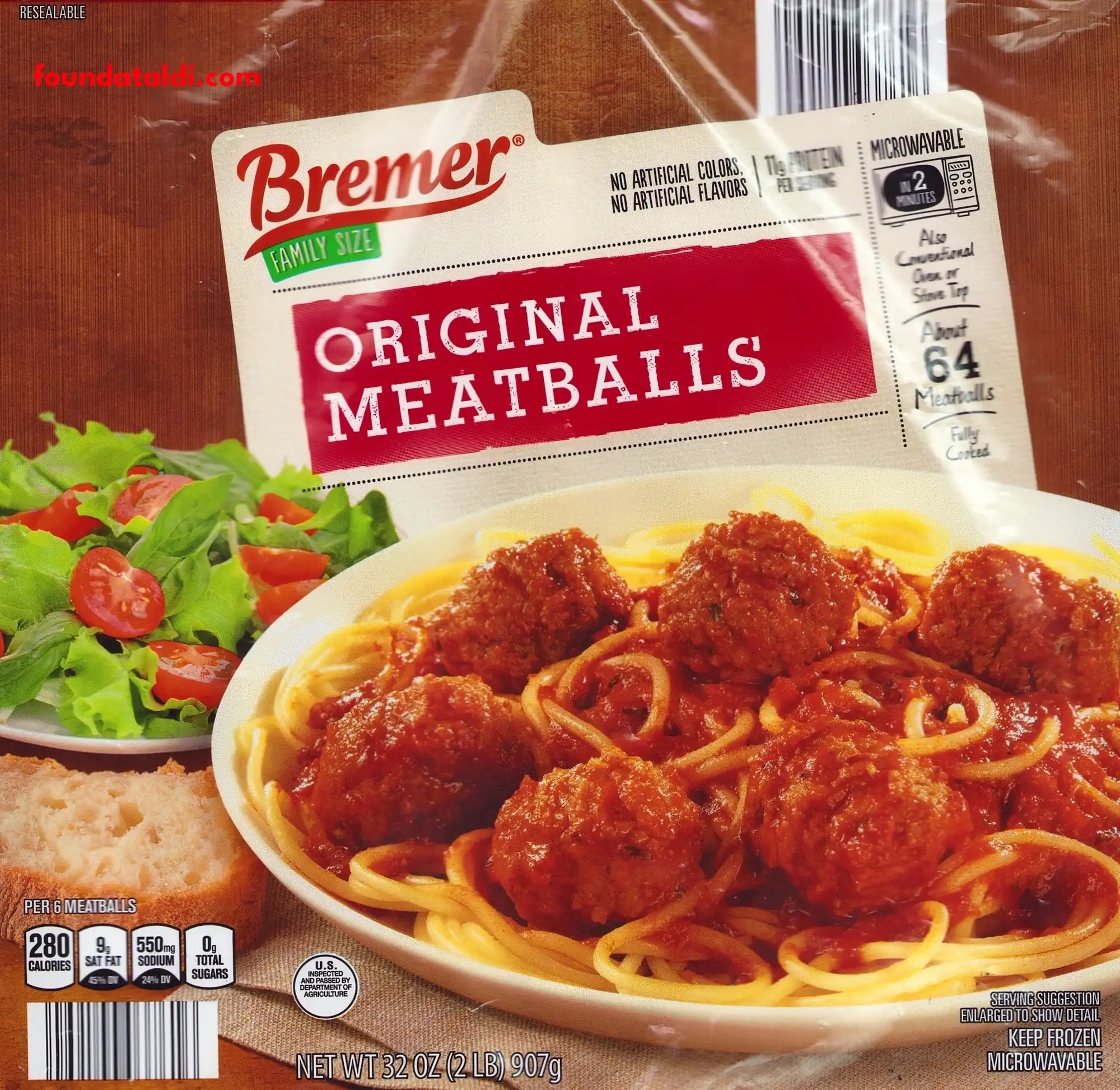 Bremer Original Meatballs