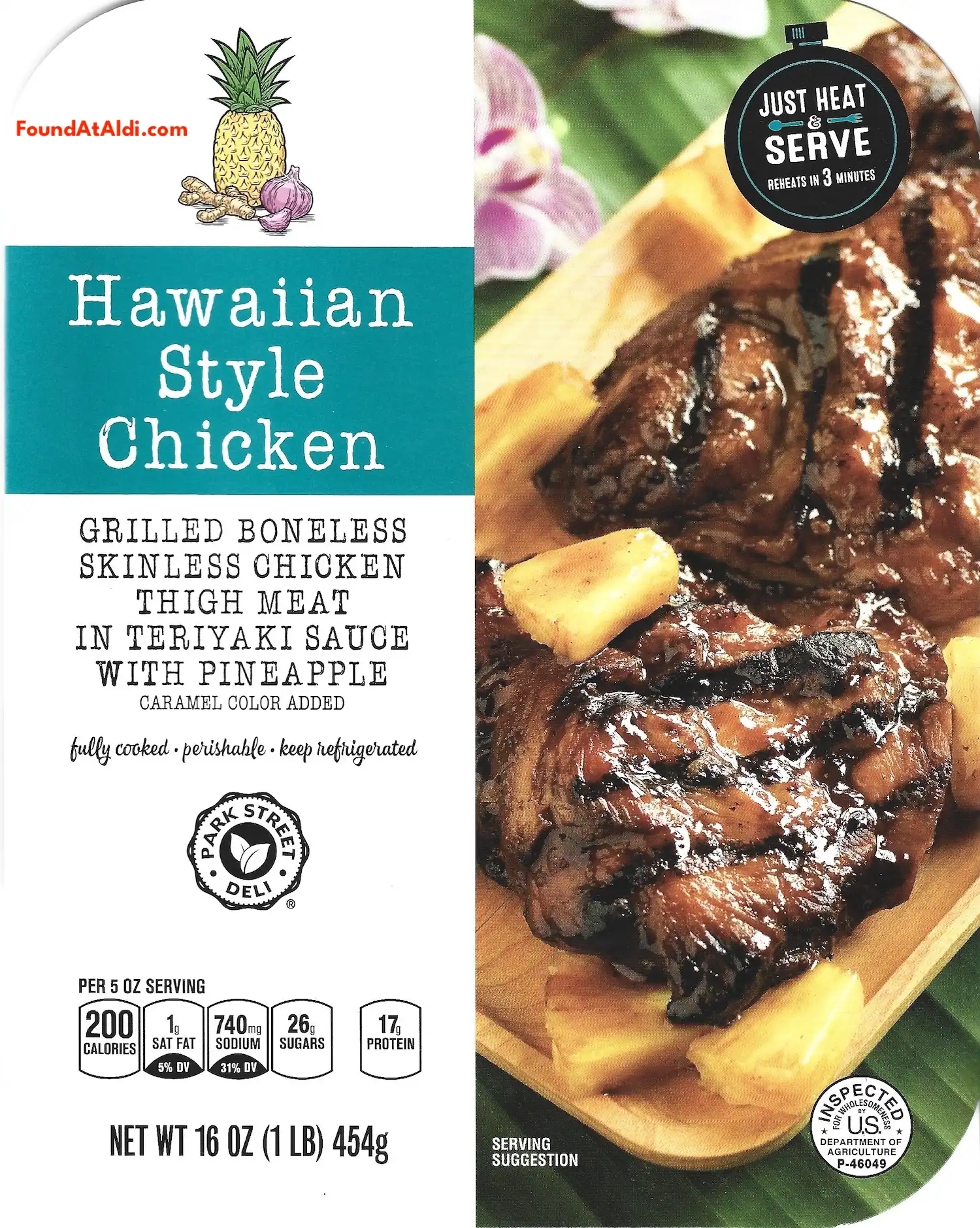 Park Street Deli Hawaiian Style Chicken