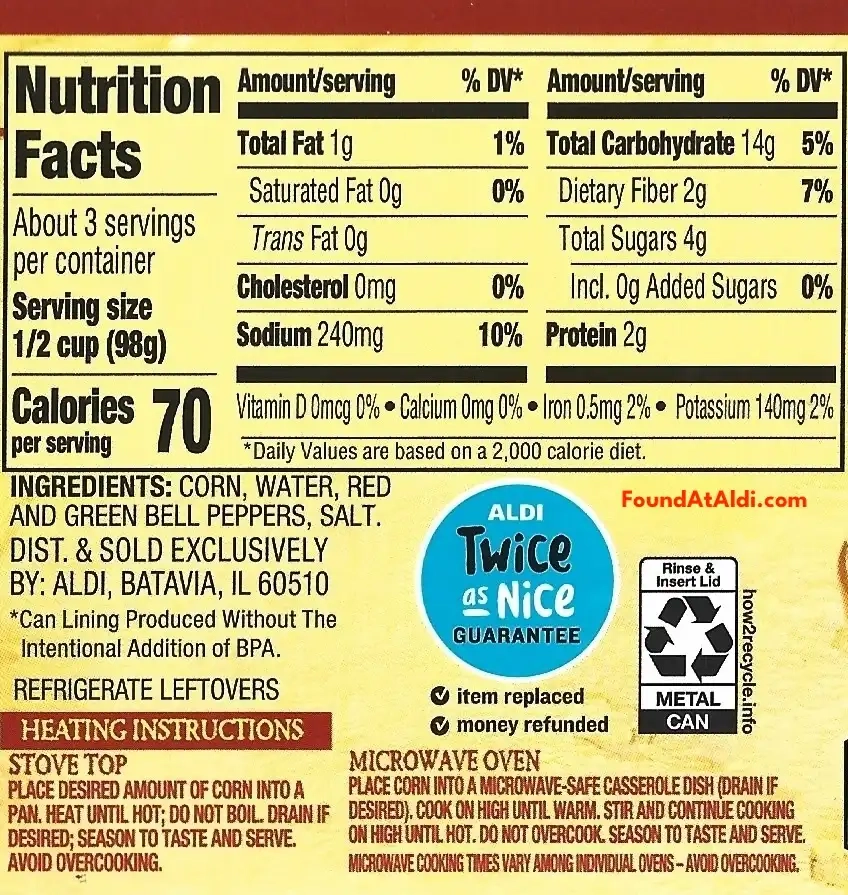 Casa Mamita Mexican-Style Corn Ingredients Nutrition Facts Cooking Directions