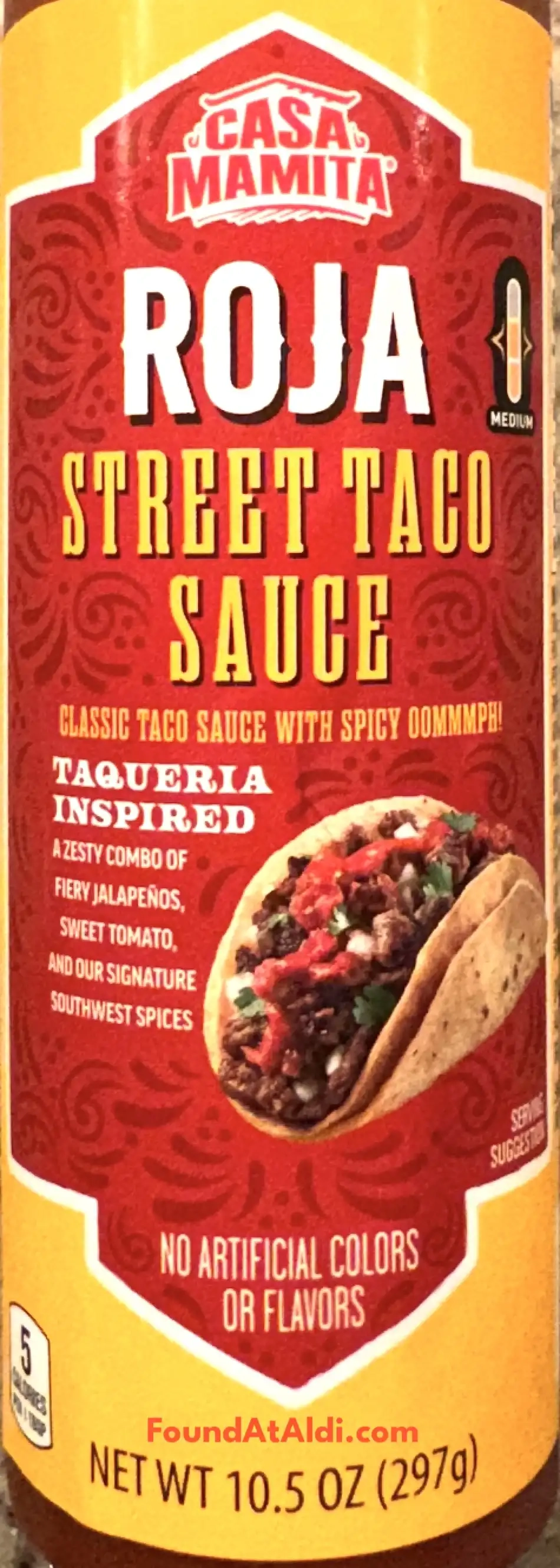 Casa Mamita Roja Street Taco Sauce