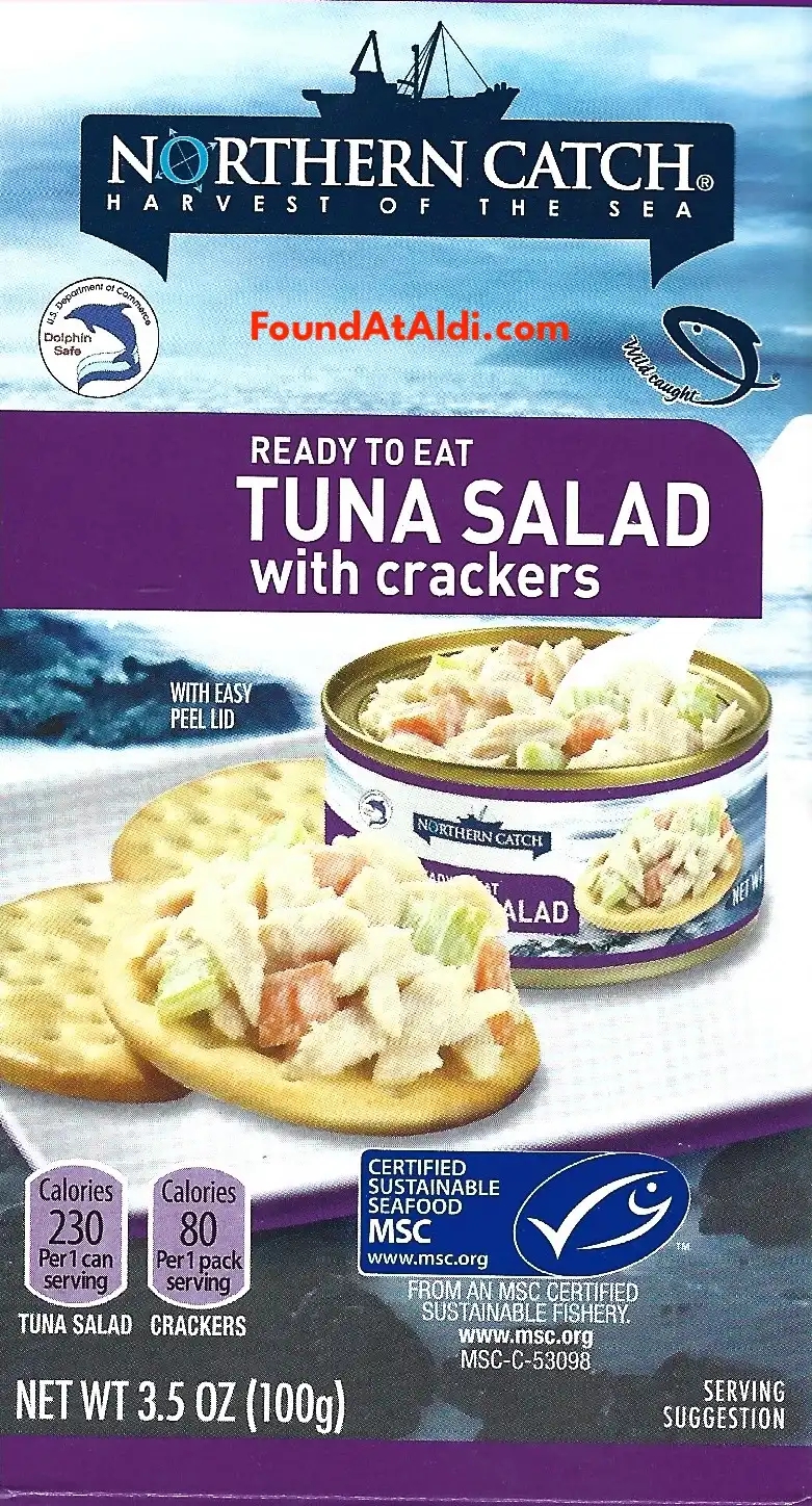 Northern Catch Harvest Of The Sea Tuna Salad With Crackers