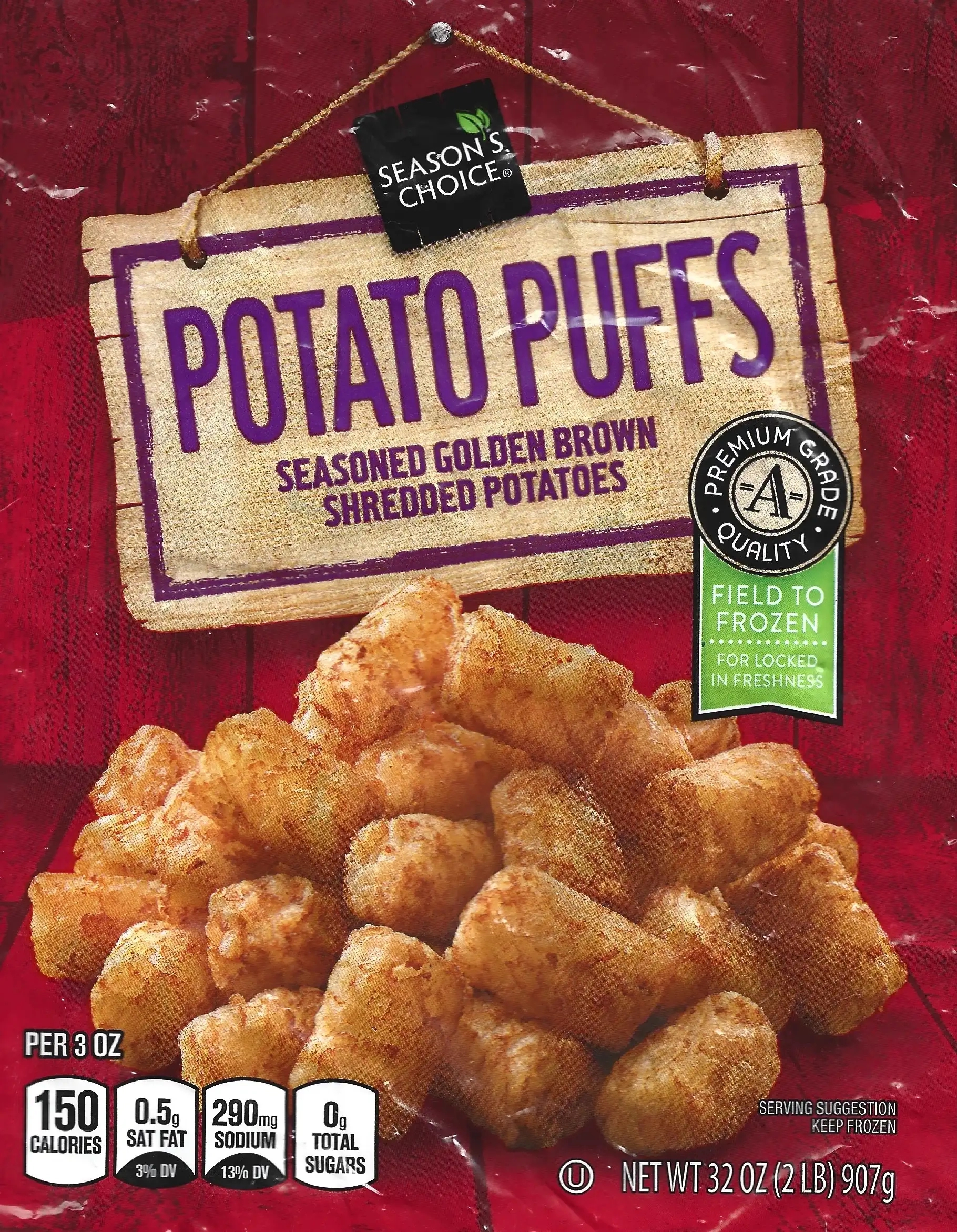 Season's Choice Potato Puffs Tater Tots