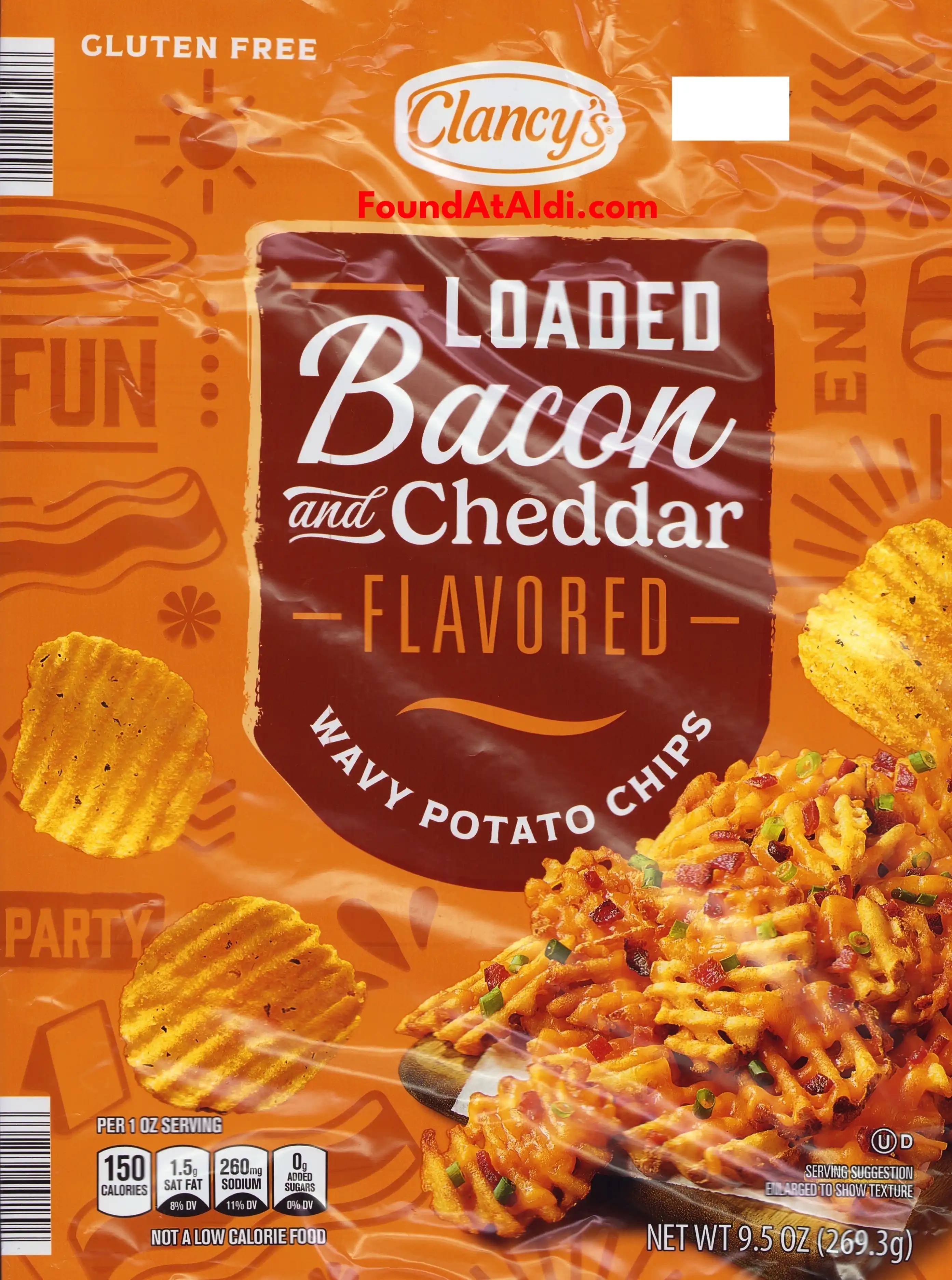 Clancy's Loaded Bacon Cheddar Flavored Potato Chips