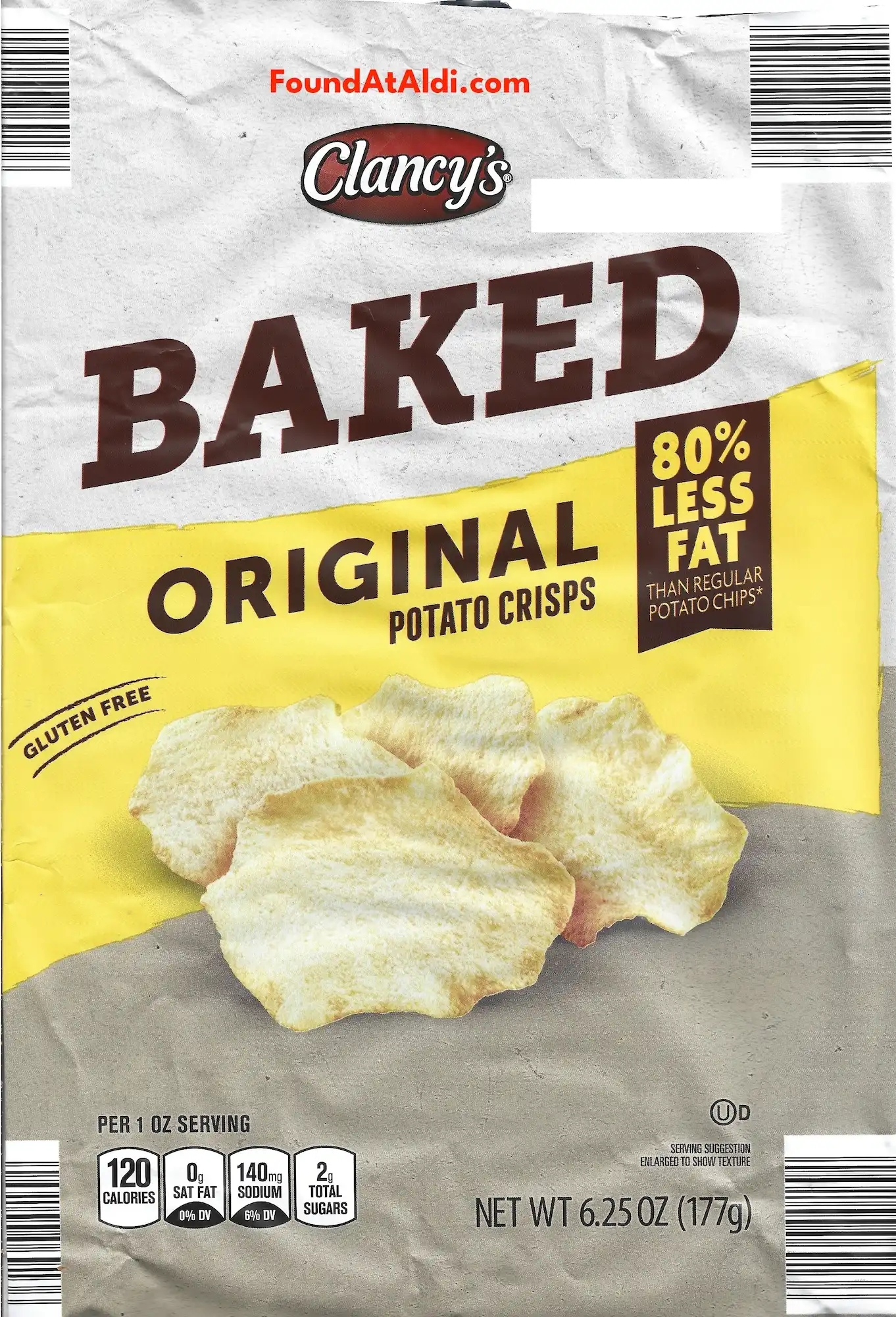 Clancy's Baked Original Potato Crisps