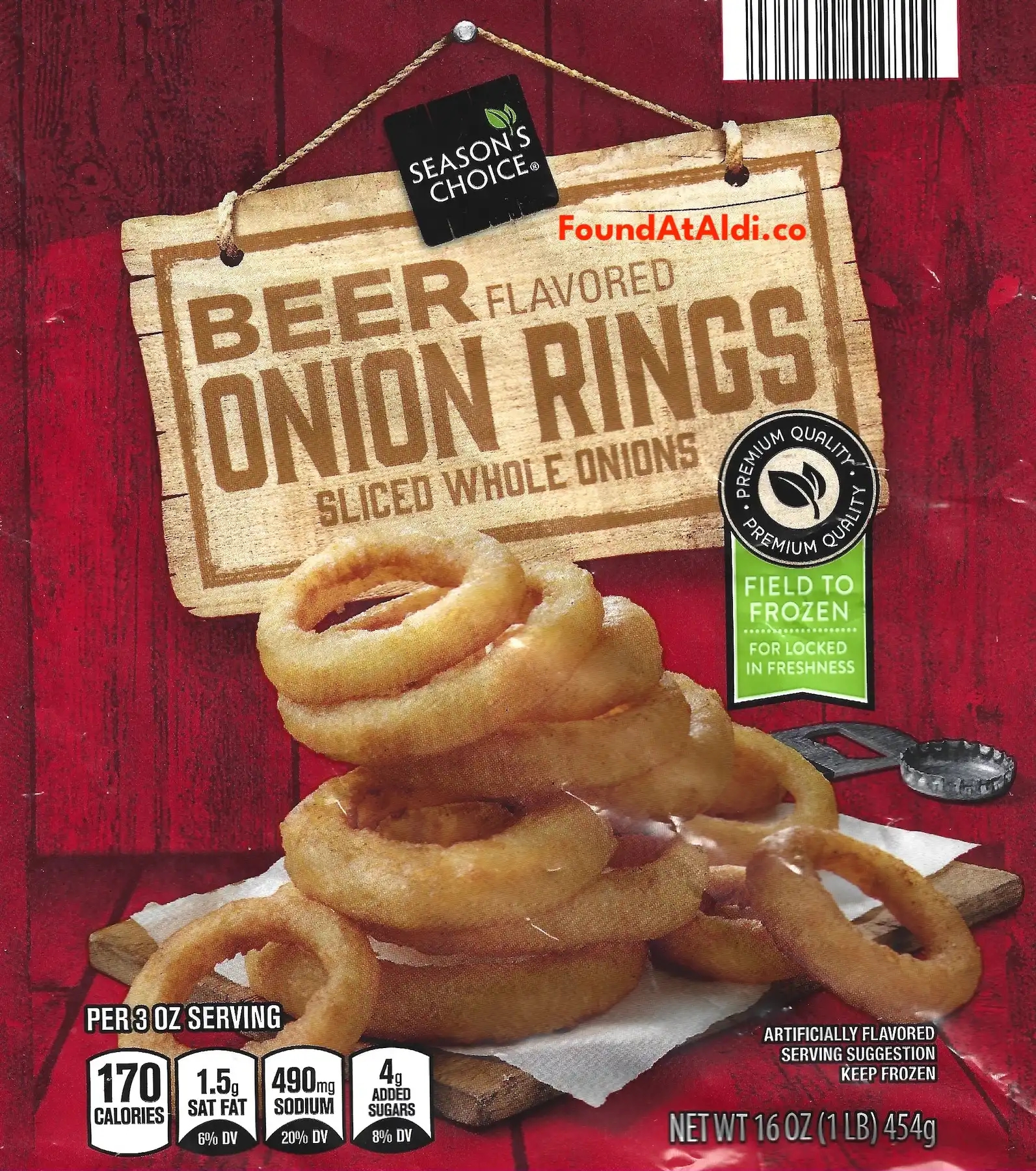 Season's Choice Beer Flavored Onion Rings