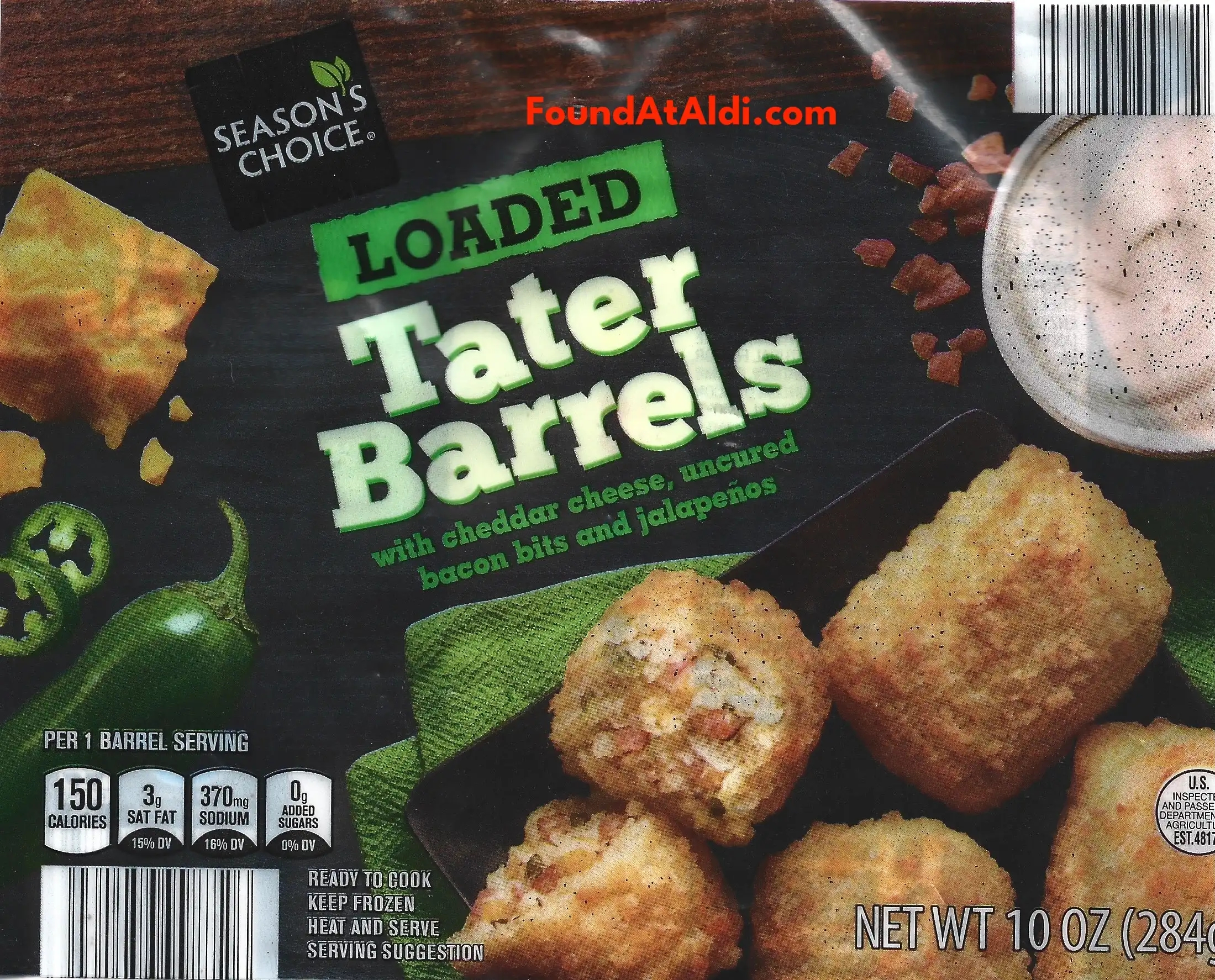 Season's Choice Loaded Tater Barrels