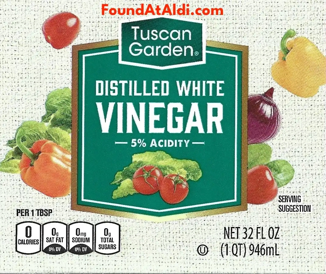 Tuscan Garden Distilled White Vinegar