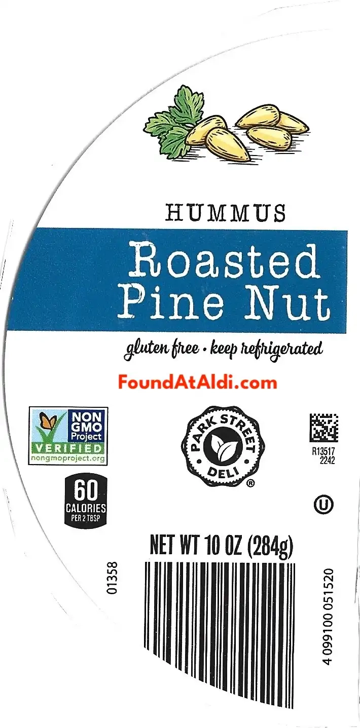 Park Street Deli Roasted Pine Nut Hummus