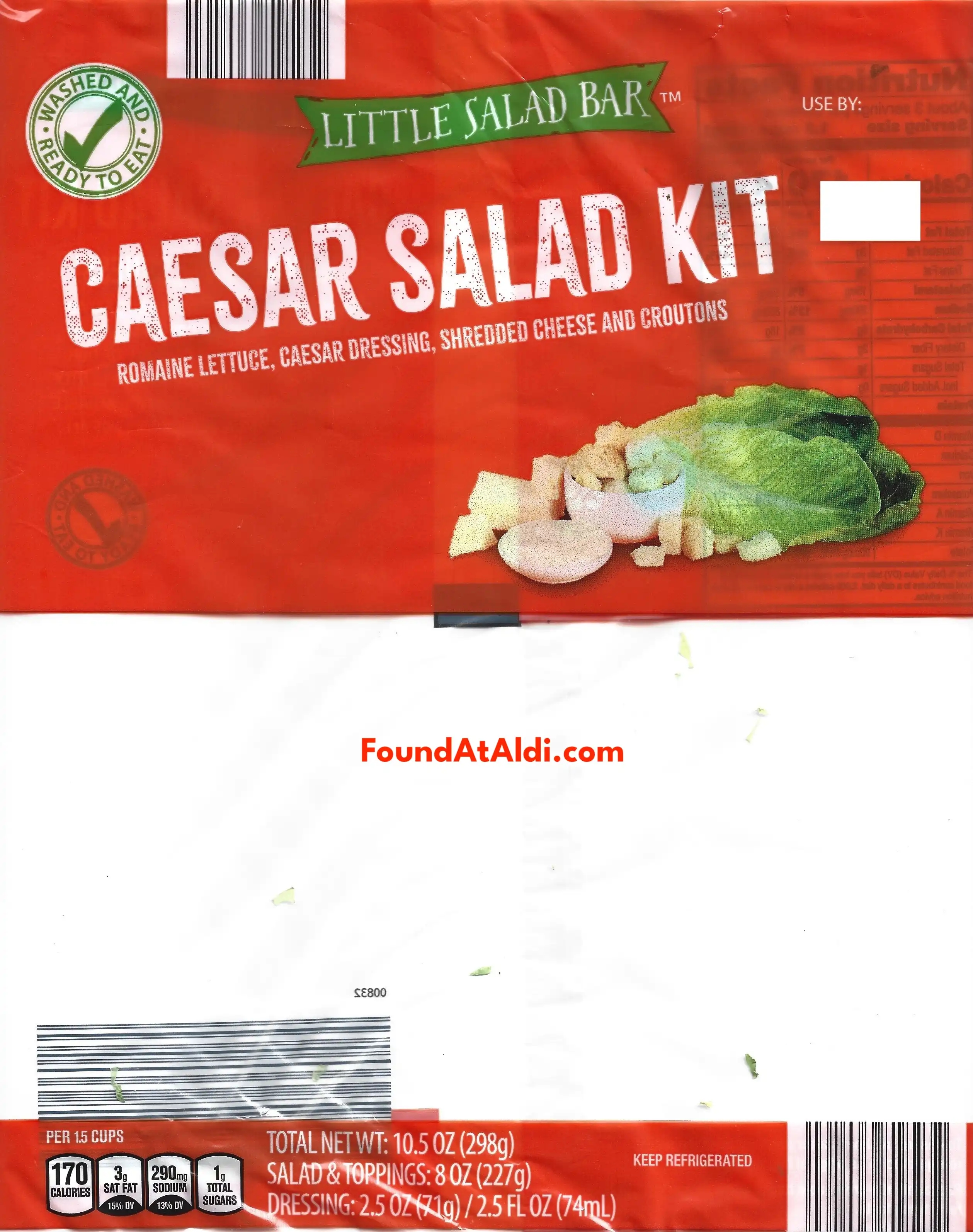 Little Salad Bar Caesar Salad Kit