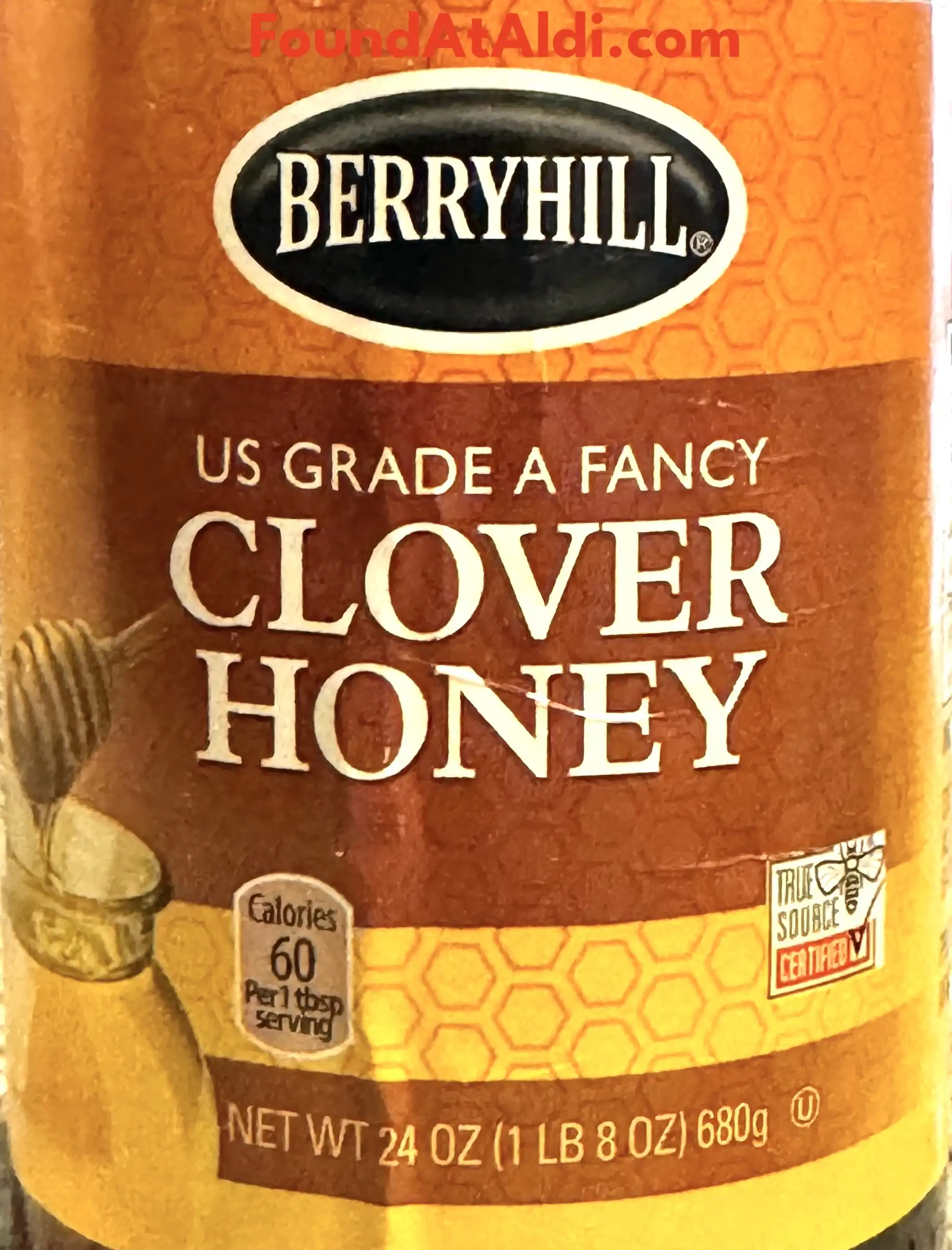 Berryhill Clover Honey (Large Bottle)