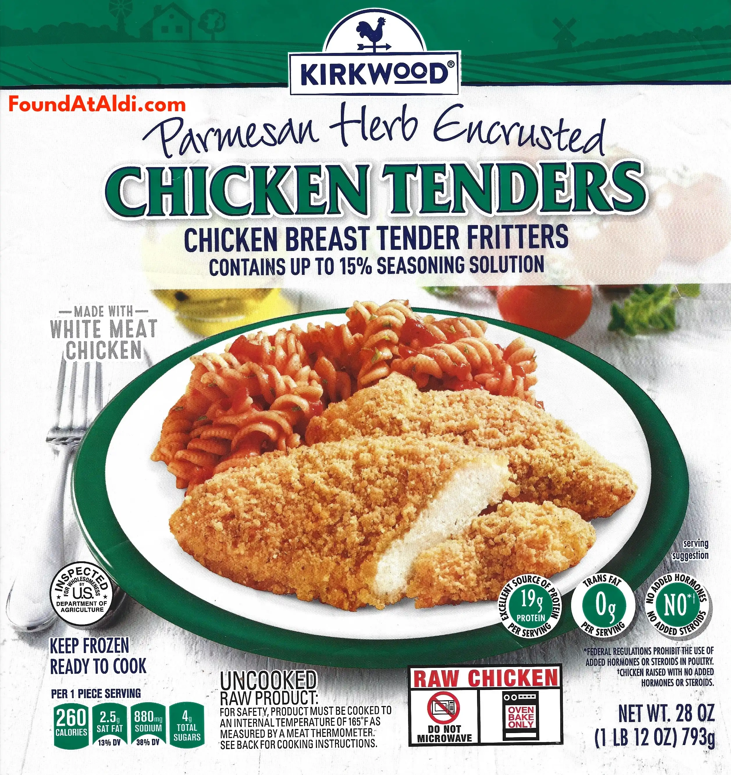 Kirkwood Parmesan Herb Crusted Chicken Tenders