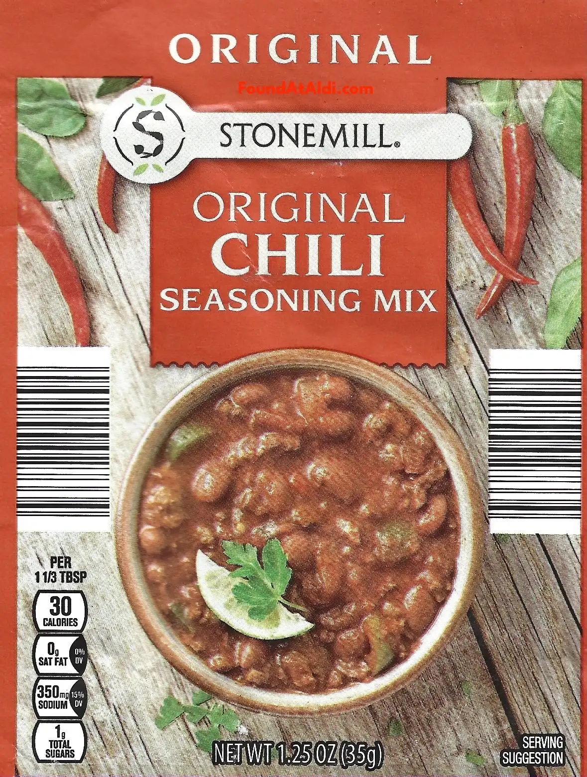 Stonemill Original Chili Seasoning Mix