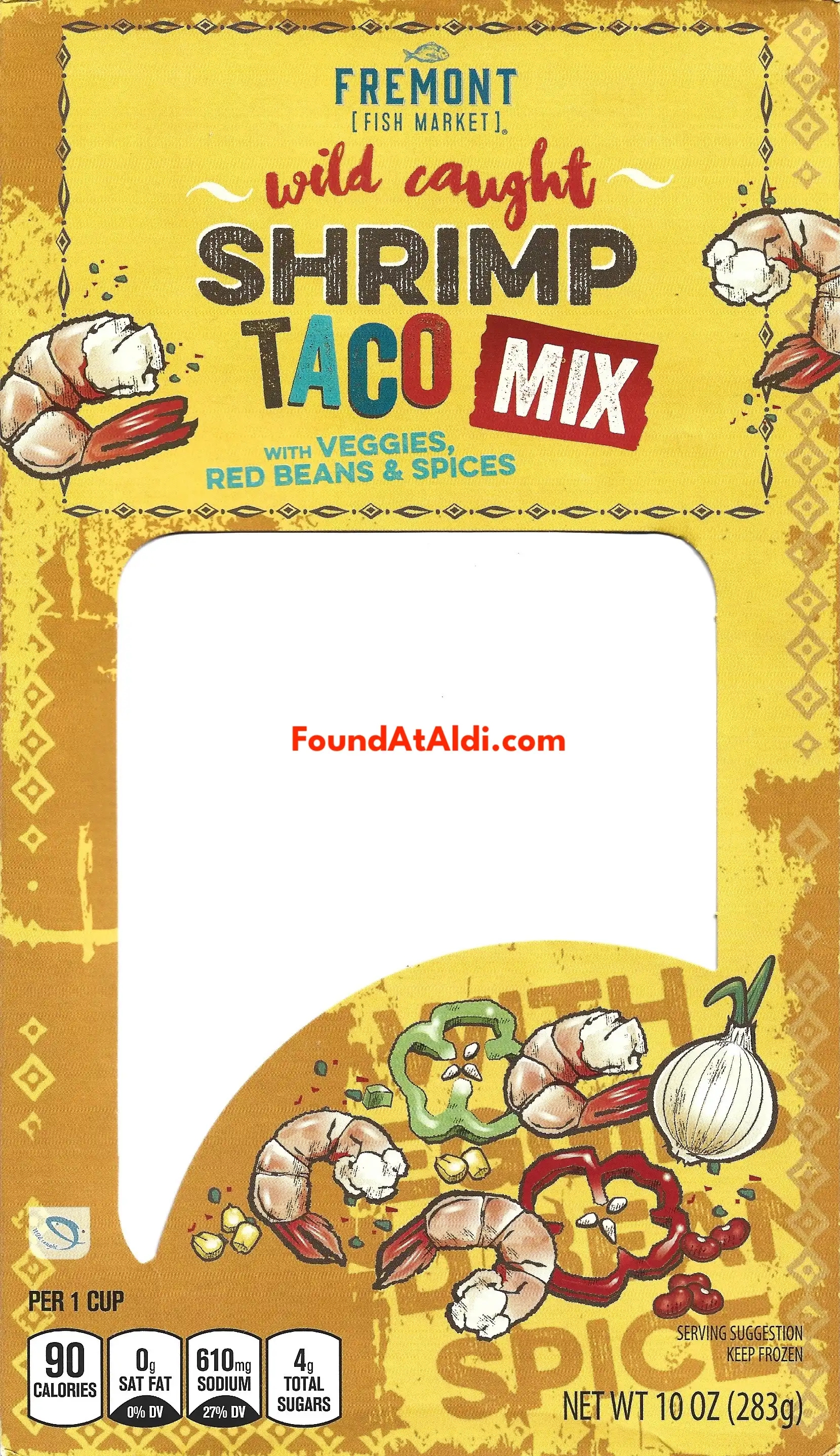 Fremont Fish Market Wild Caught Shrimp Taco Mix