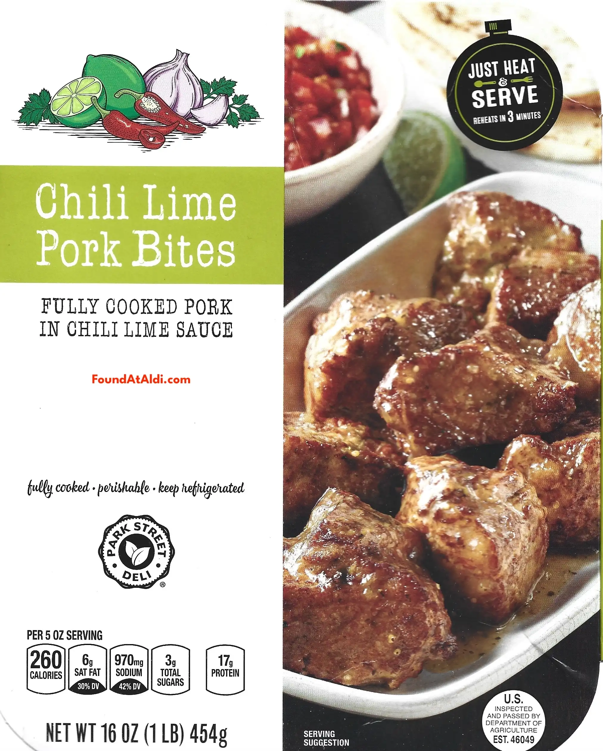 Park Street Deli Chili Lime Pork Bites