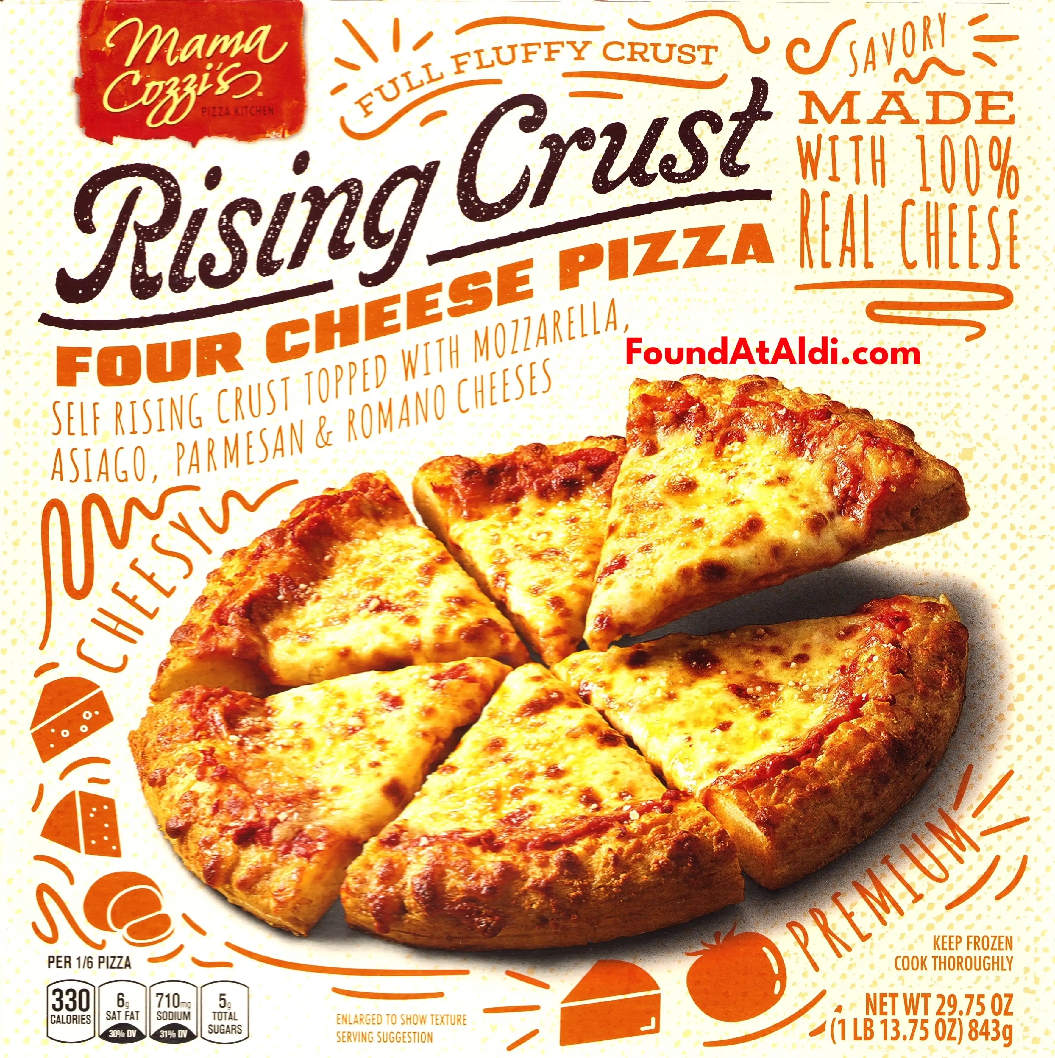 Mama Cozzi's Rising Crust Four Cheese Pizza