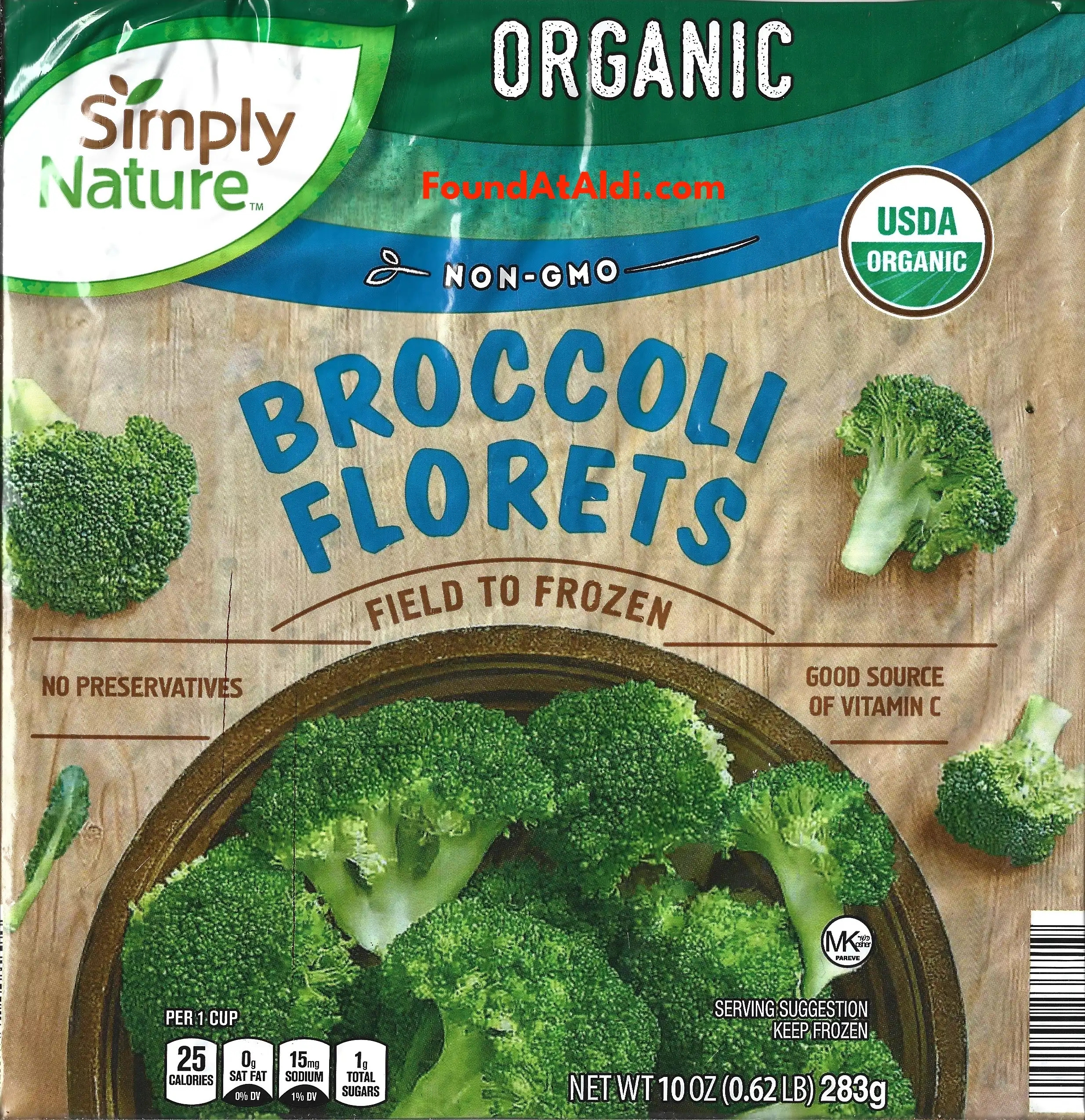 Simply Nature Organic Broccoli Florets