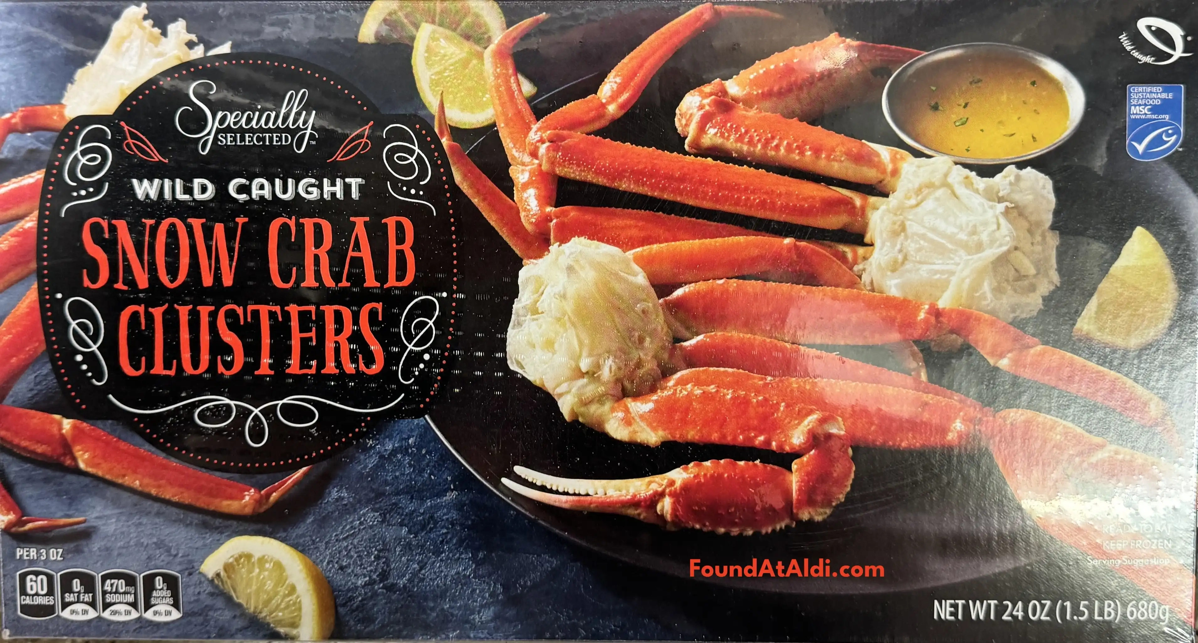 Specially Selected Wild Caught Snow Crab Clusters