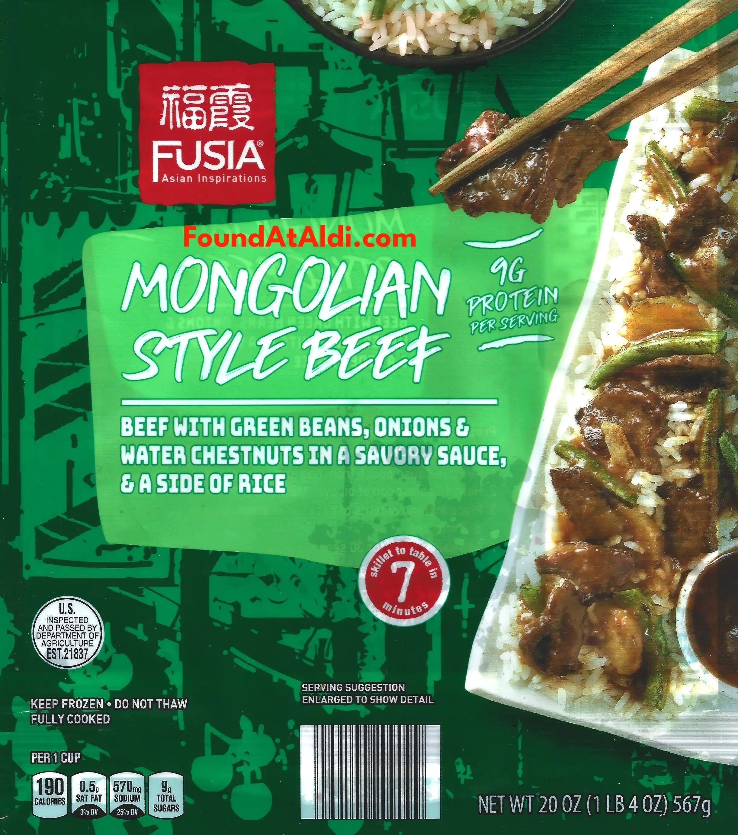 Fusia Mongolian Style Beef