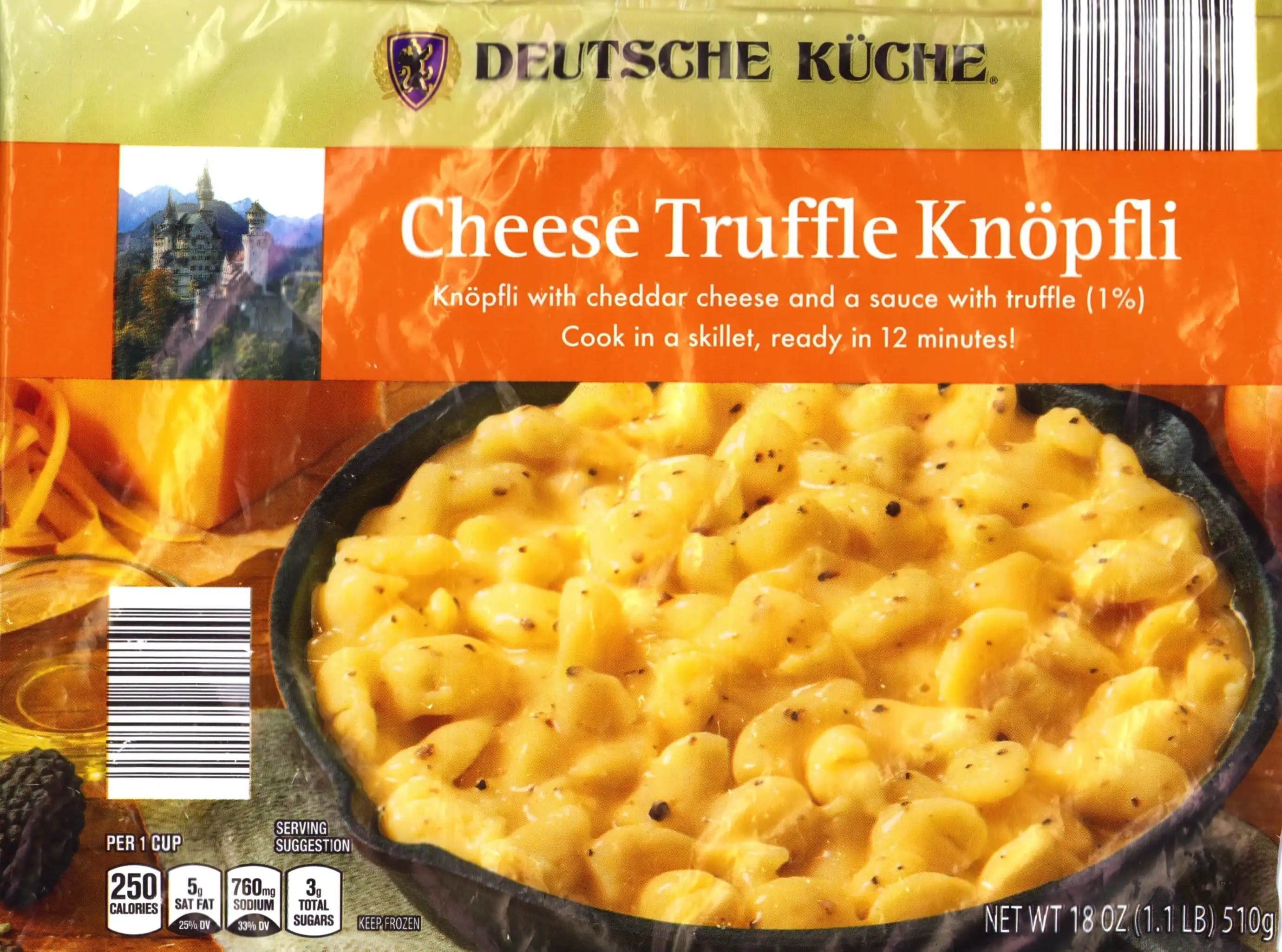 Deutsche Kuche Cheese Truffle Knopfli (Frozen)