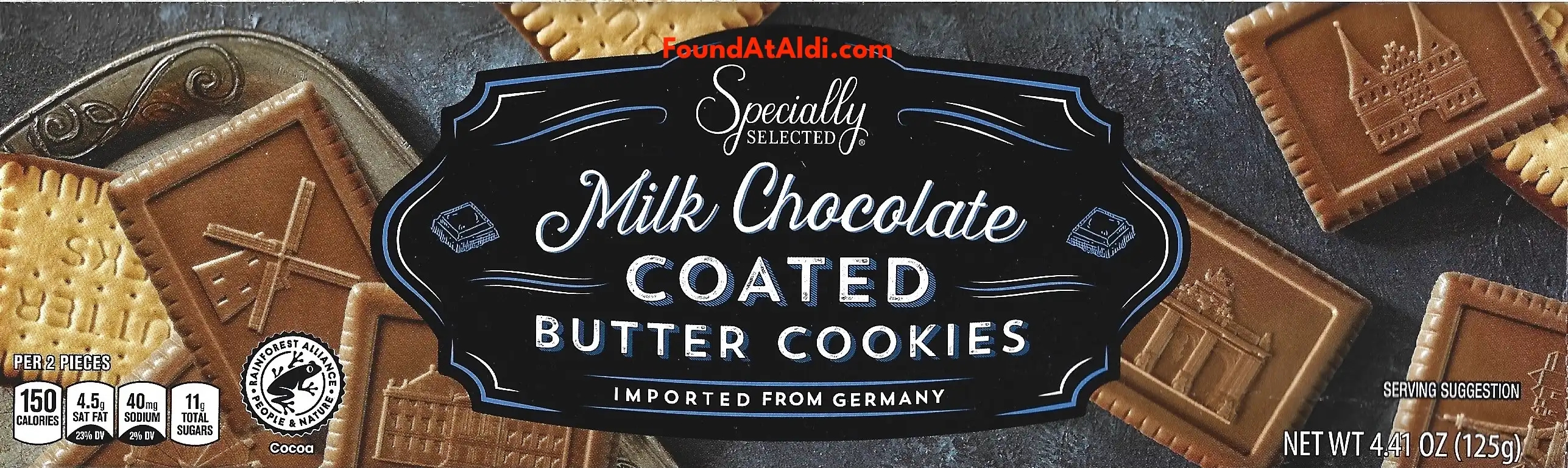 Specially Selected Milk Chocolate Coated Butter Cookies