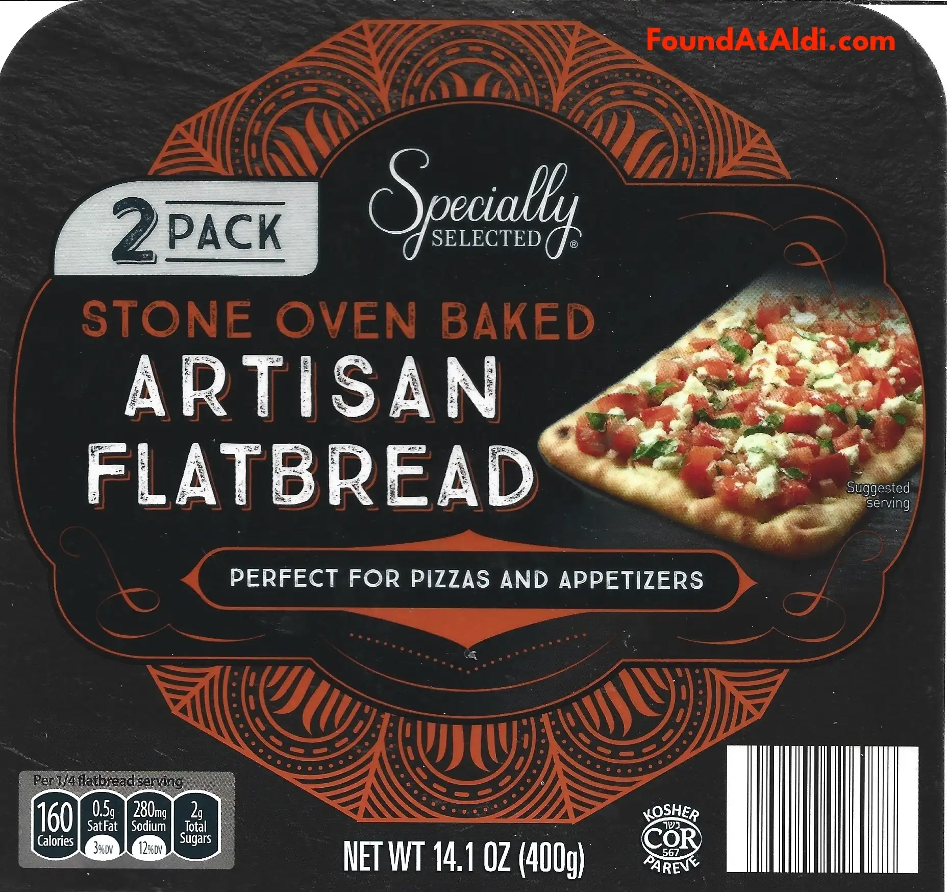 Specially Selected Stone Oven Baked Artisan Flatbread