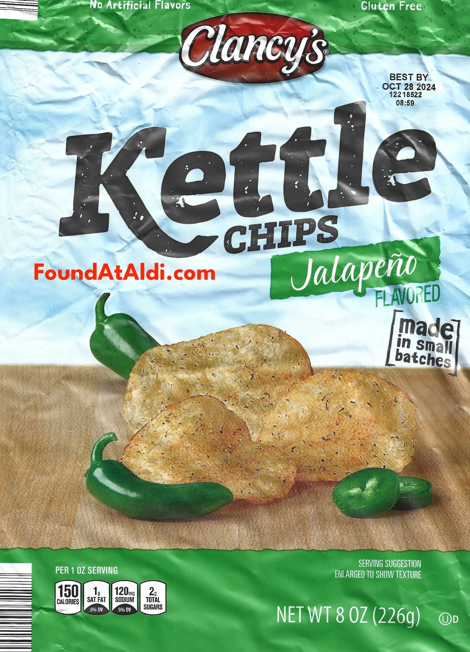 Clancy's Kettle Chips Jalapeno Flavored