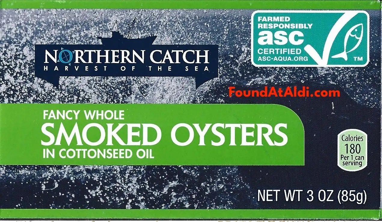 Northern Catch Harvest Of The Sea Smoked Oysters