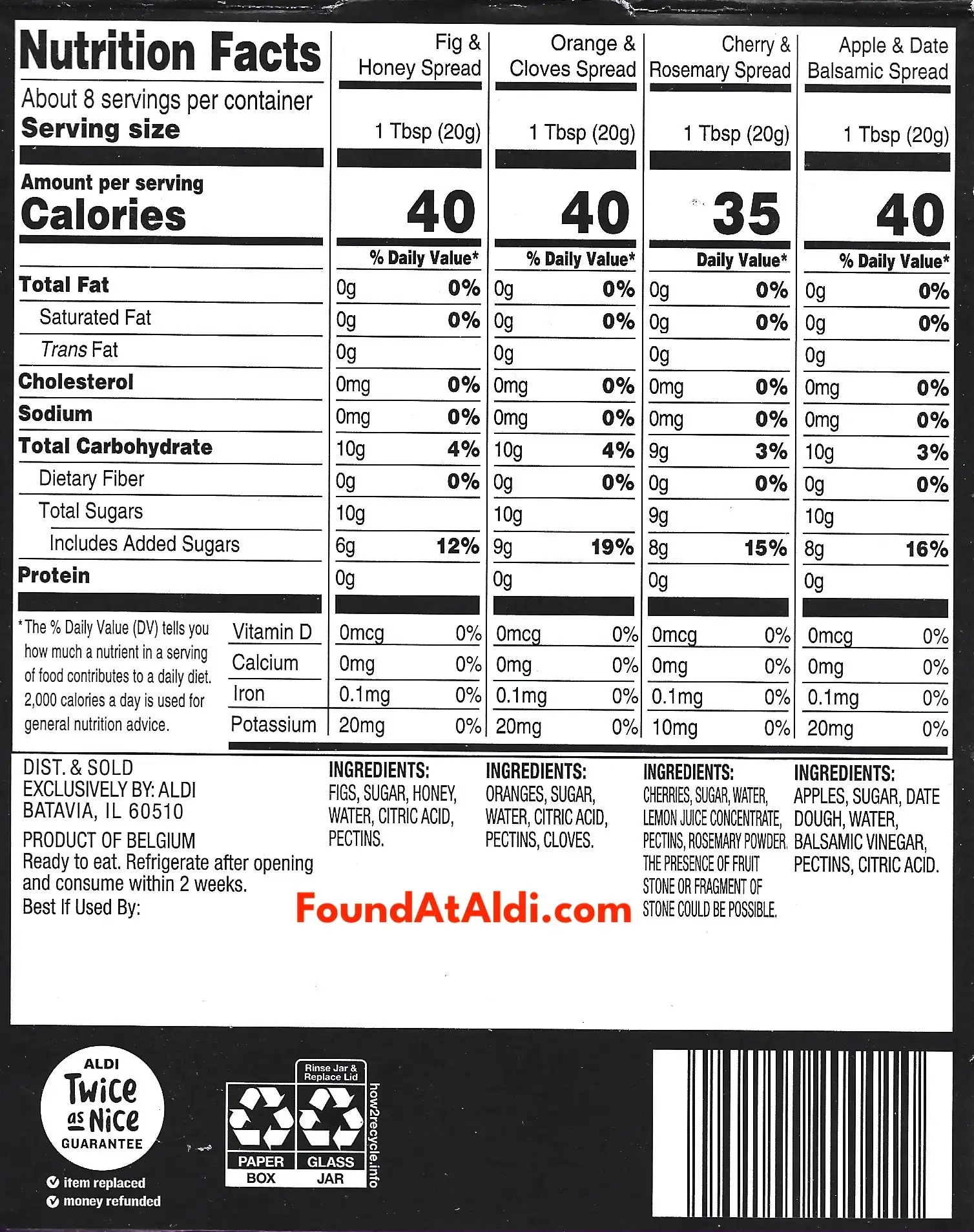 Specially Selected Cheese Pairing Spread Set Ingredients Nutrition Facts