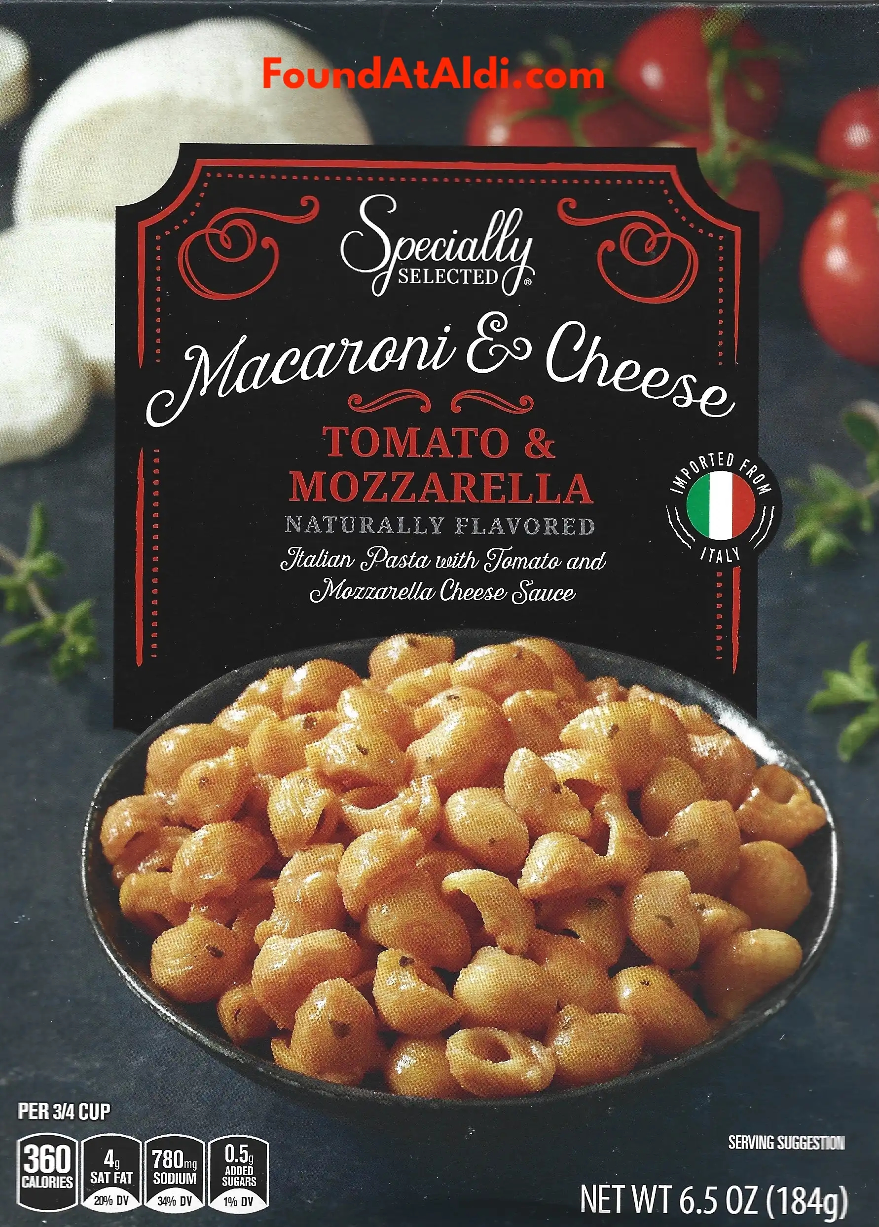 Specially Selected Macaroni & Cheese Tomato & Mozzarella