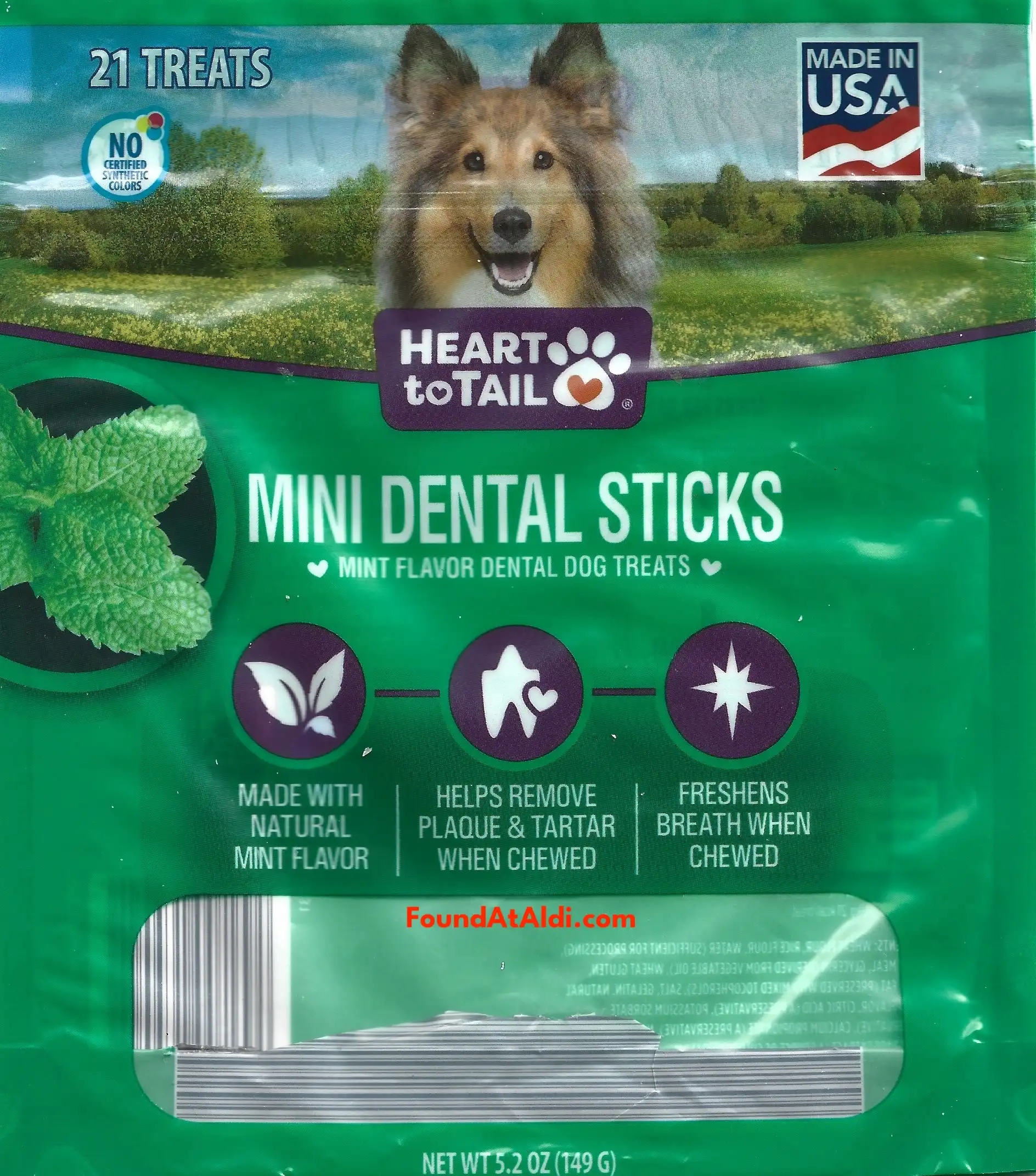 Heart To Tail Mini Dental Sticks