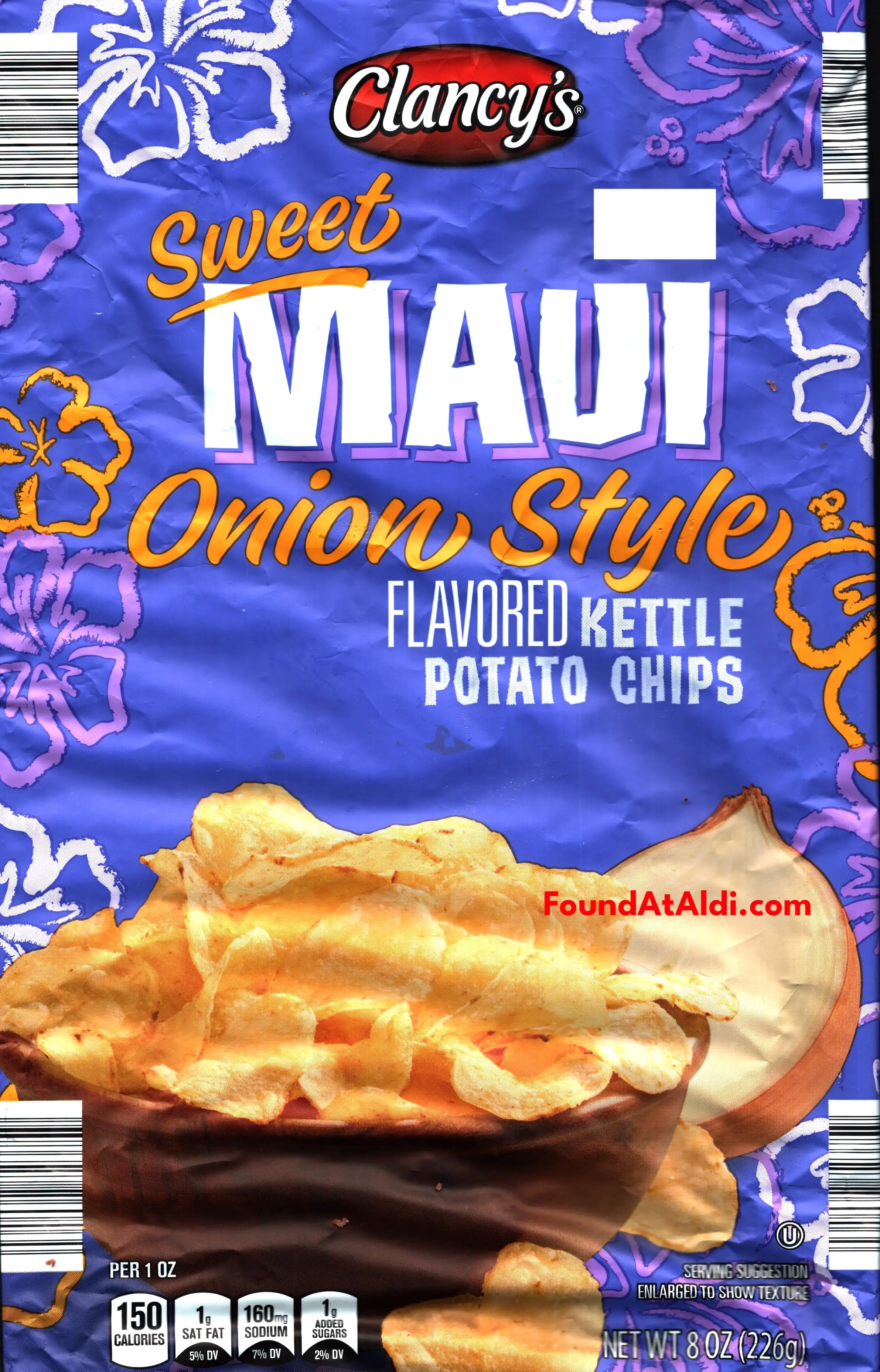 Clancy's Sweet Maui Onion Style Kettle Chips