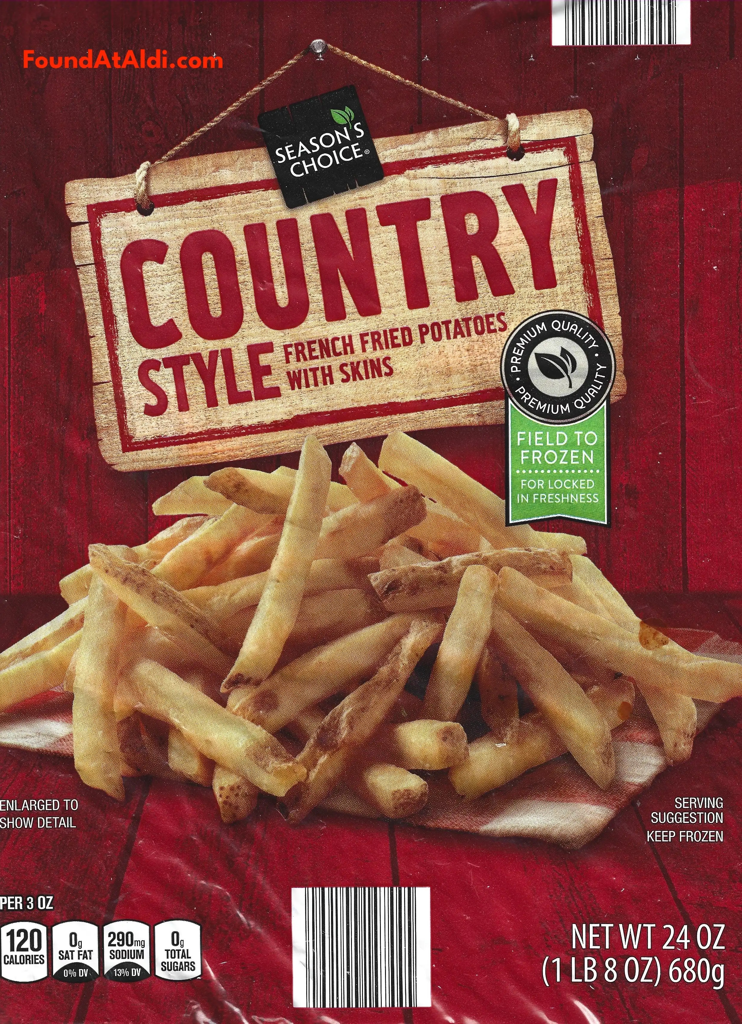 Season's Choice Country Style French Fries