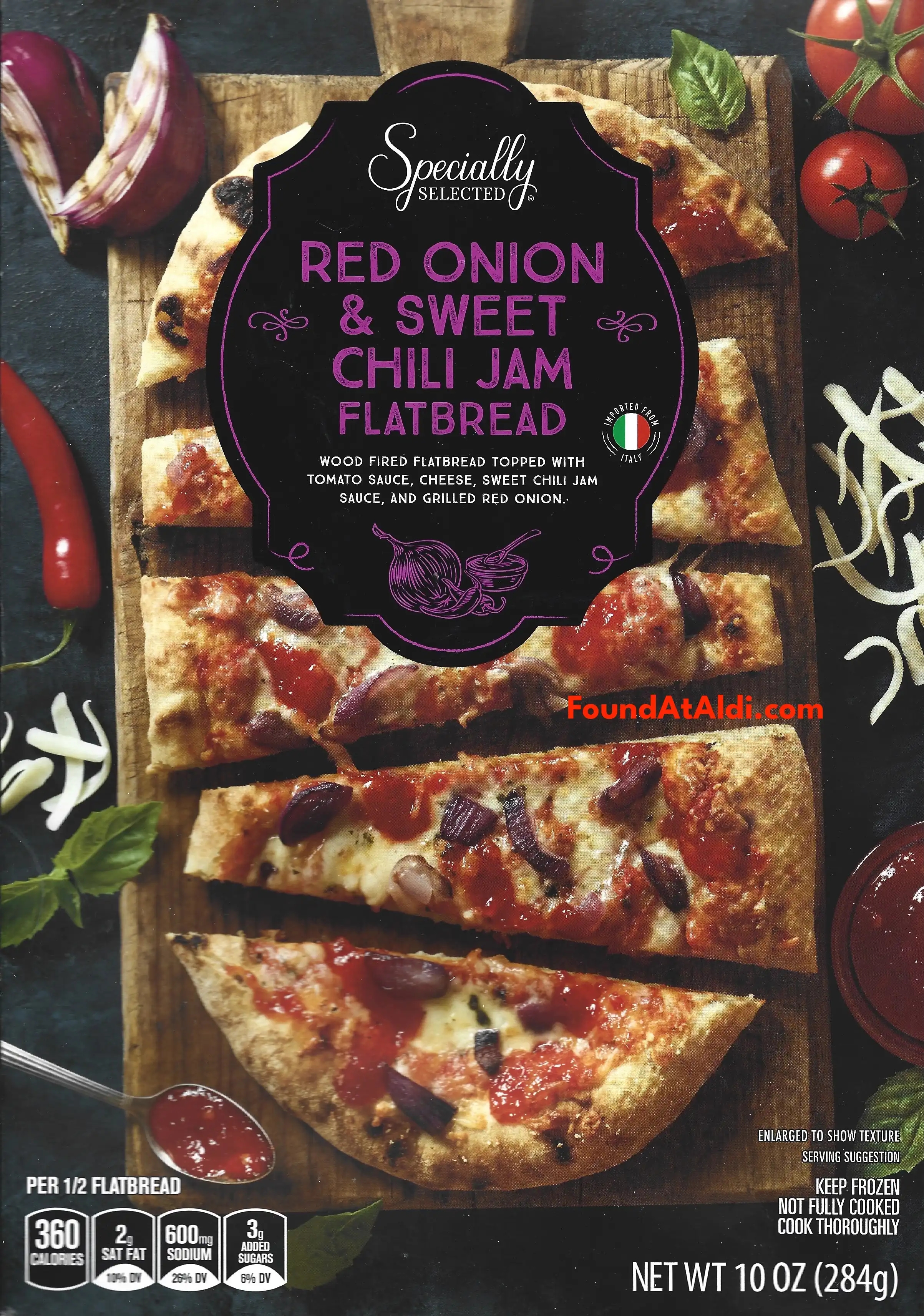 Specially Selected Red Onion & Sweet Chili Jam Flatbread