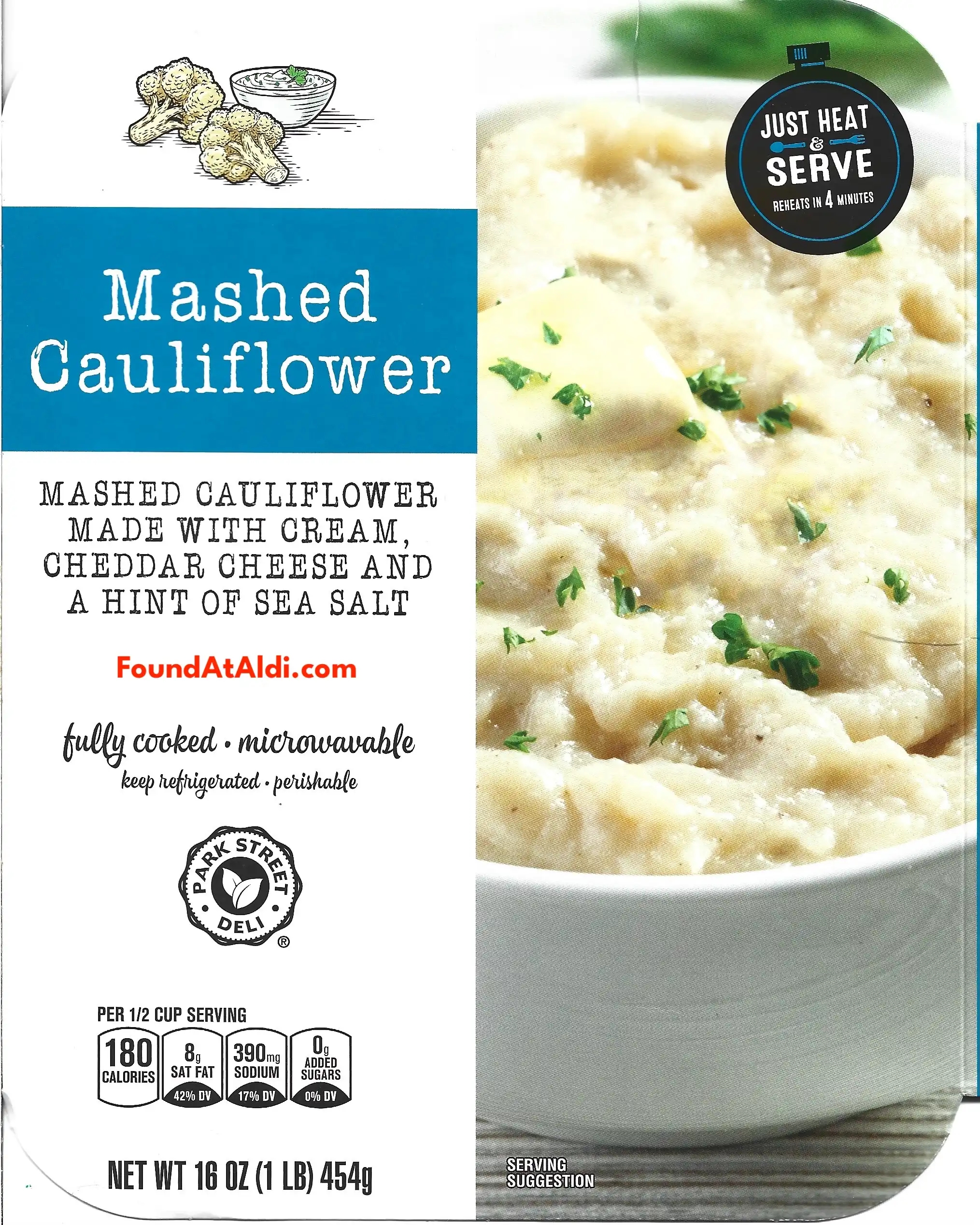 Park Street Deli Mashed Cauliflower