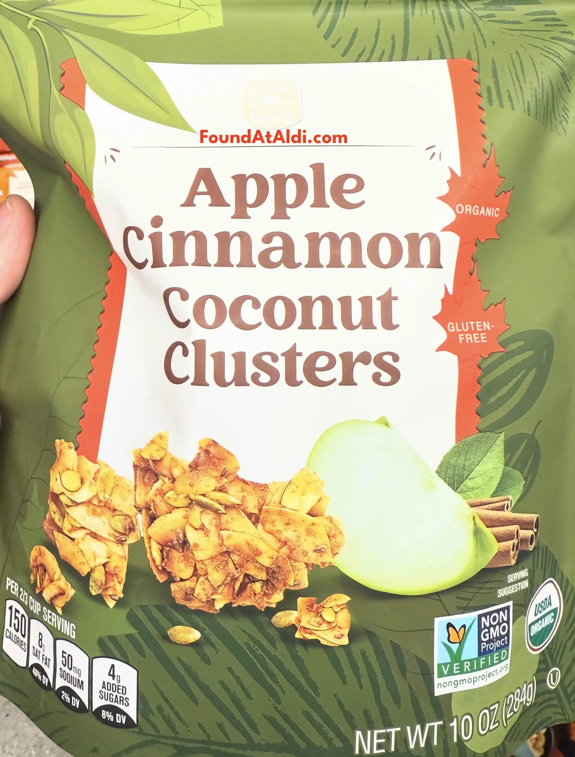 Southern Grove Apple Cinnamon Coconut Clusters