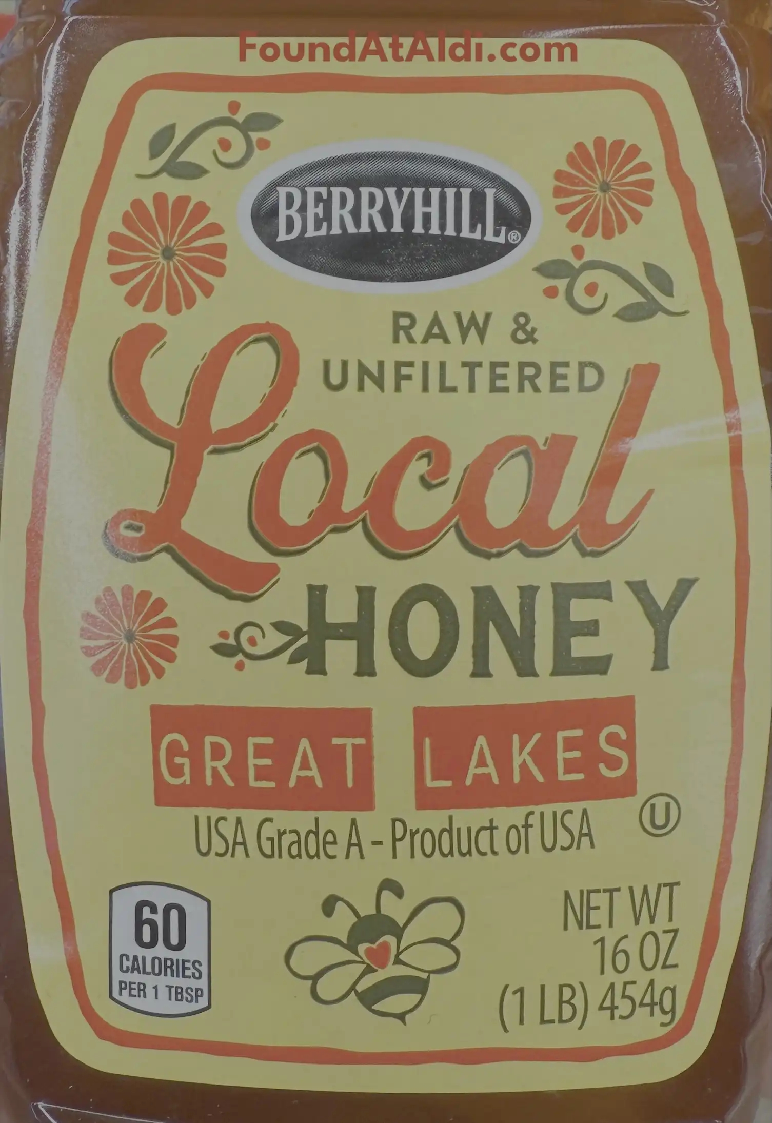 Berryhill Local Honey Great Lakes