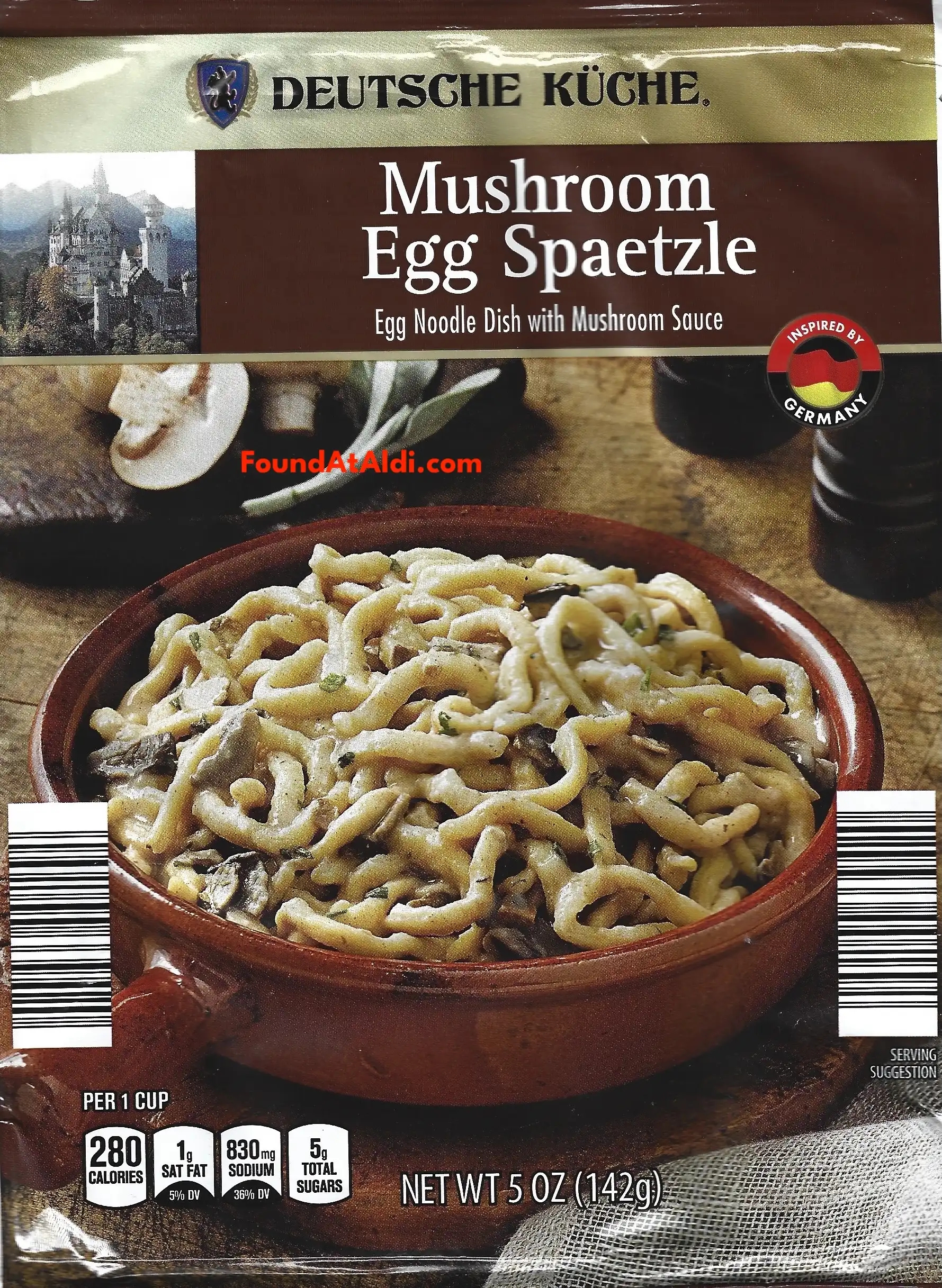 Deutsche Kuche Mushroom Egg Spaetzle