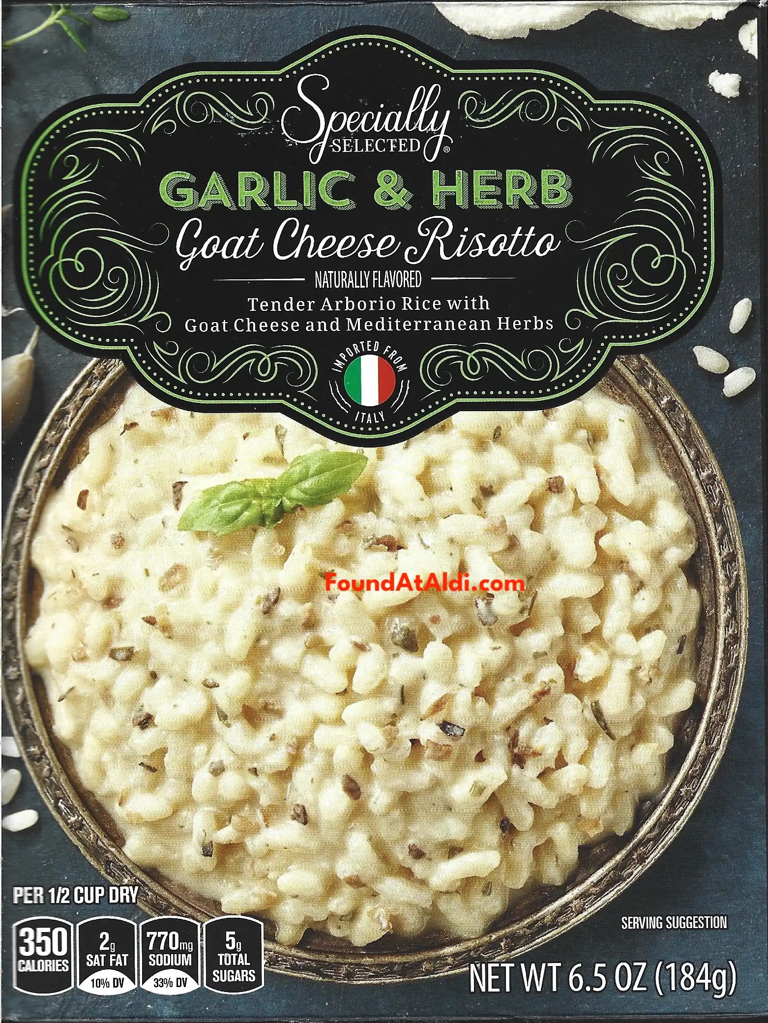 Specially Selected Garlic & Herb Risotto