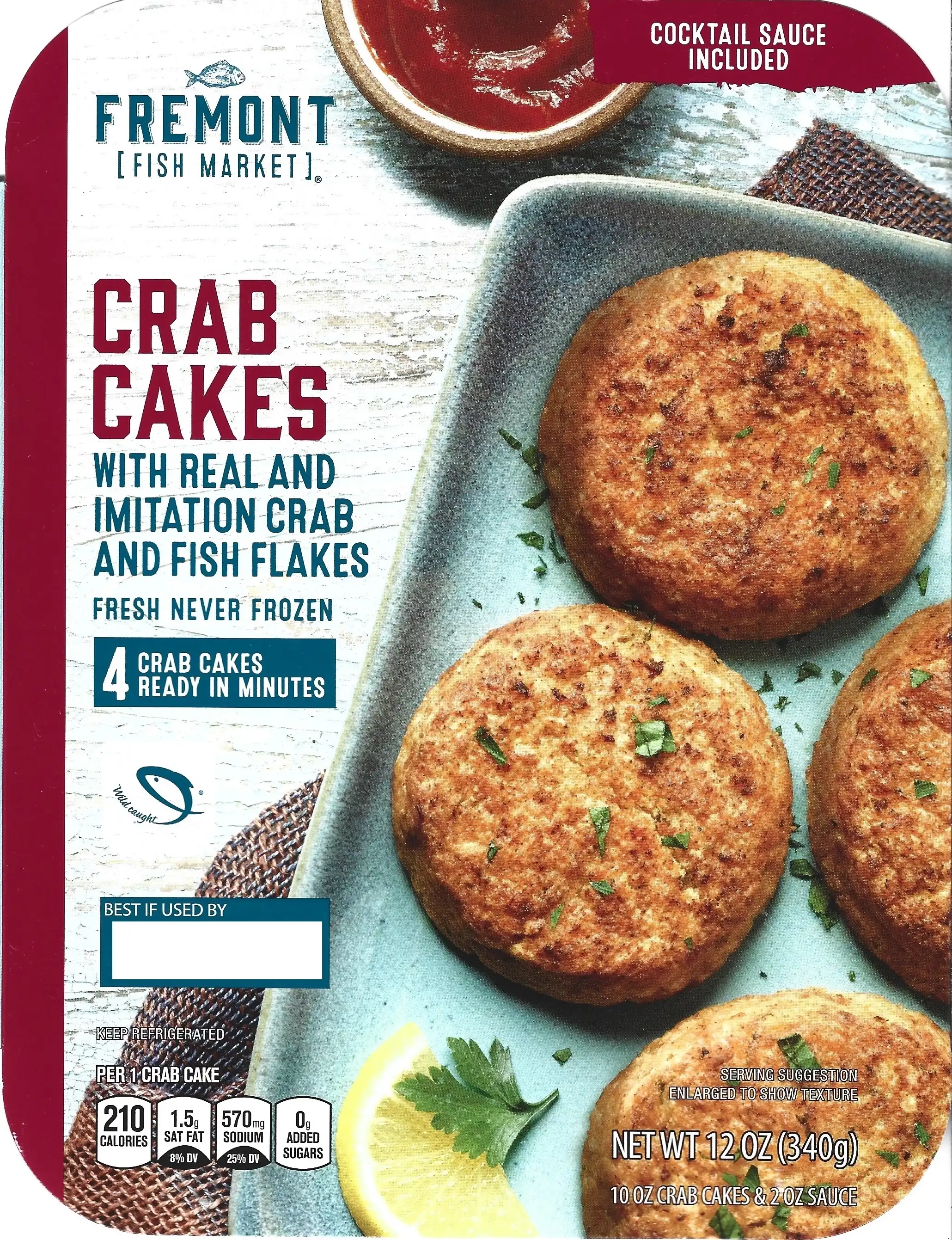 Fremont Fish Market Crab Cakes