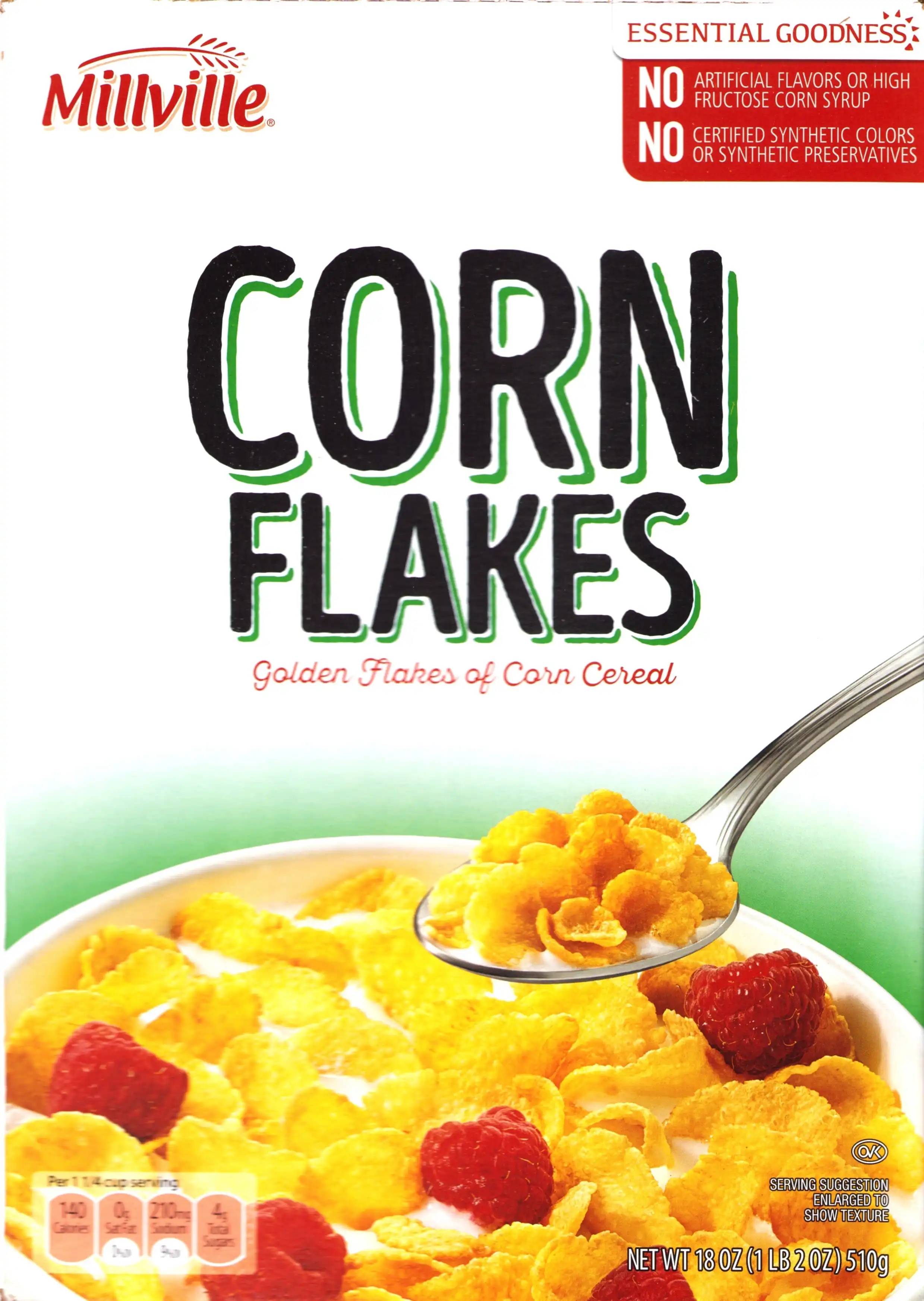 Millville Corn Flakes Cereal