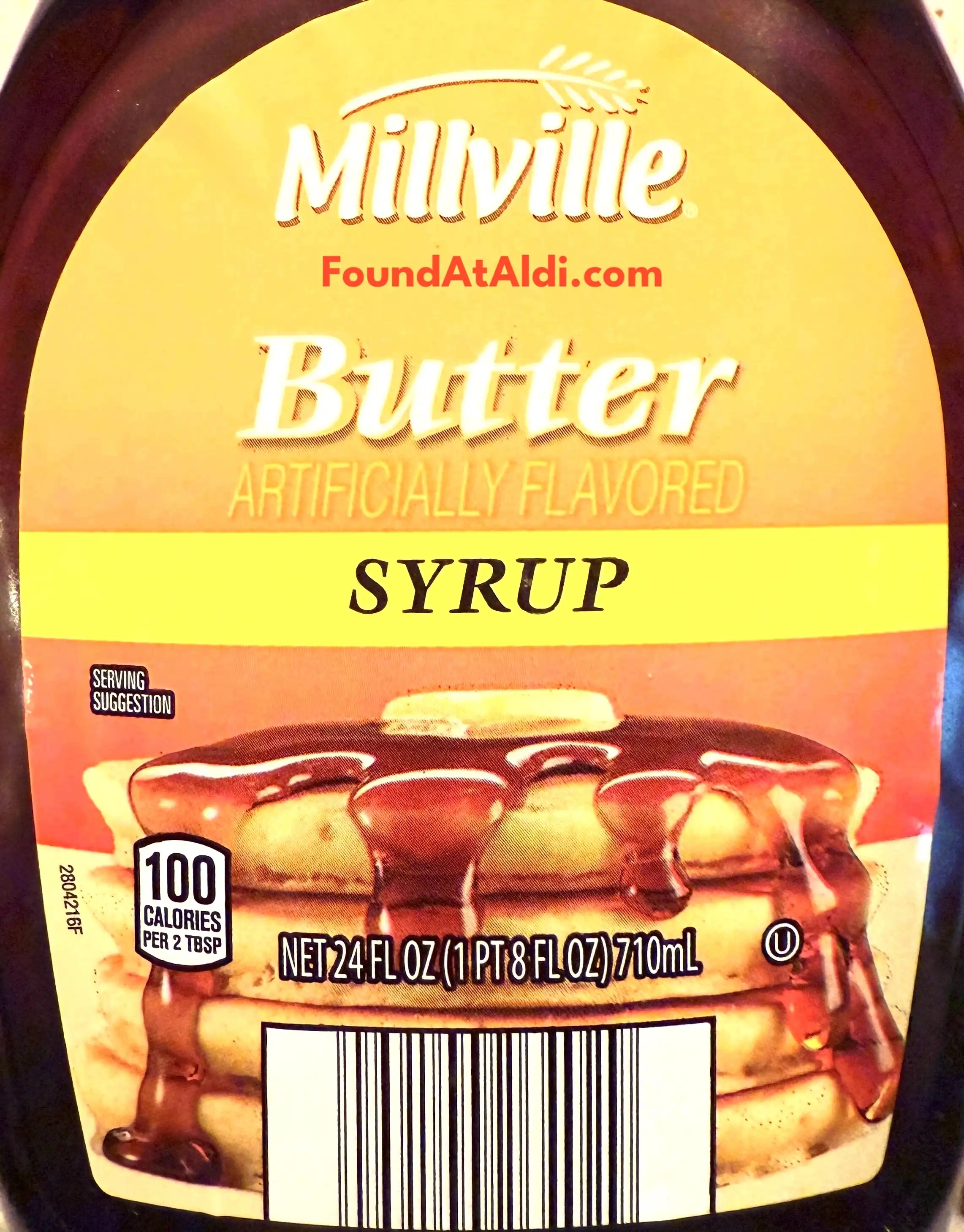 Millville Butter Flavored Syrup