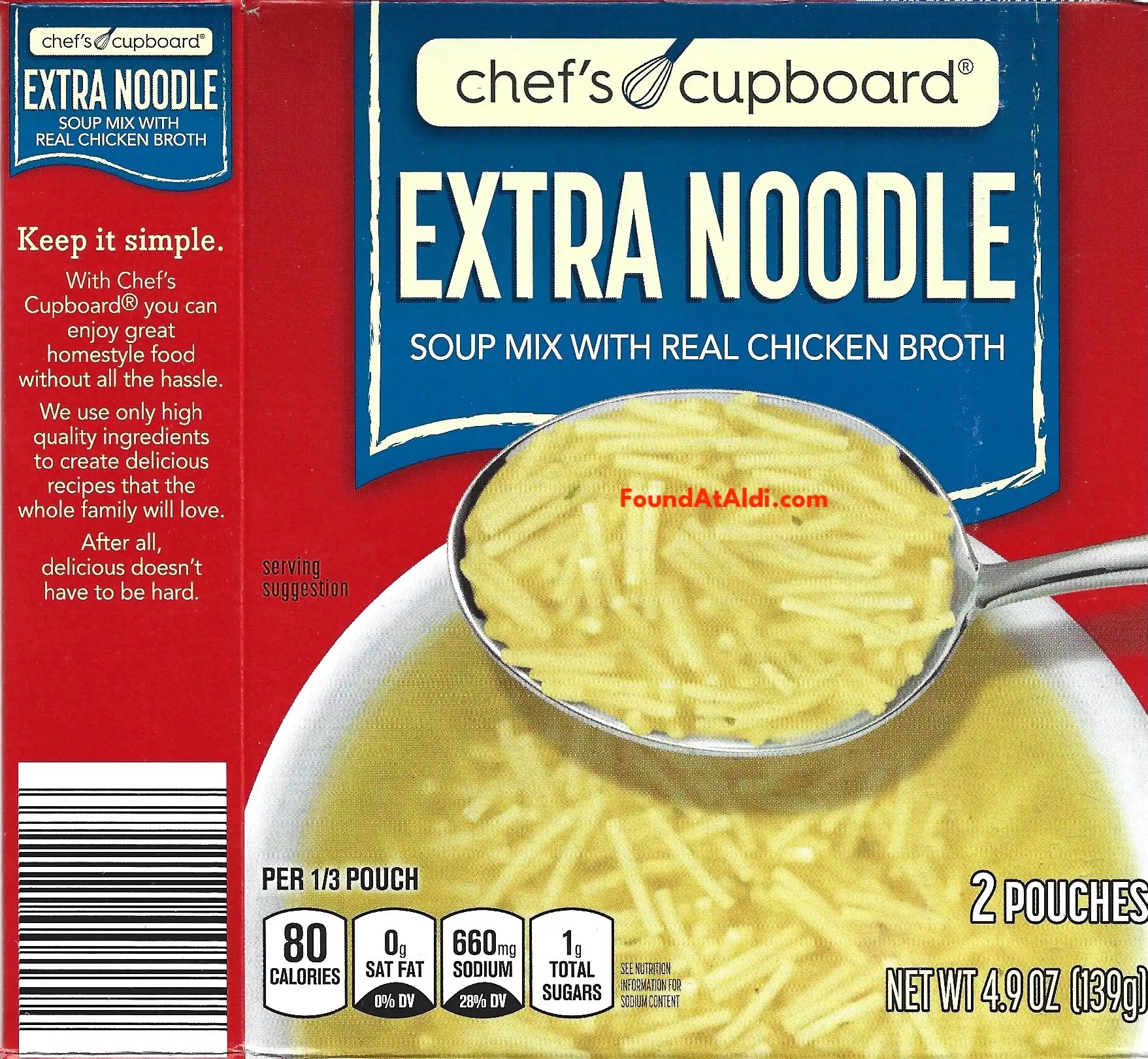 Chef's Cupboard Extra Noodle Soup