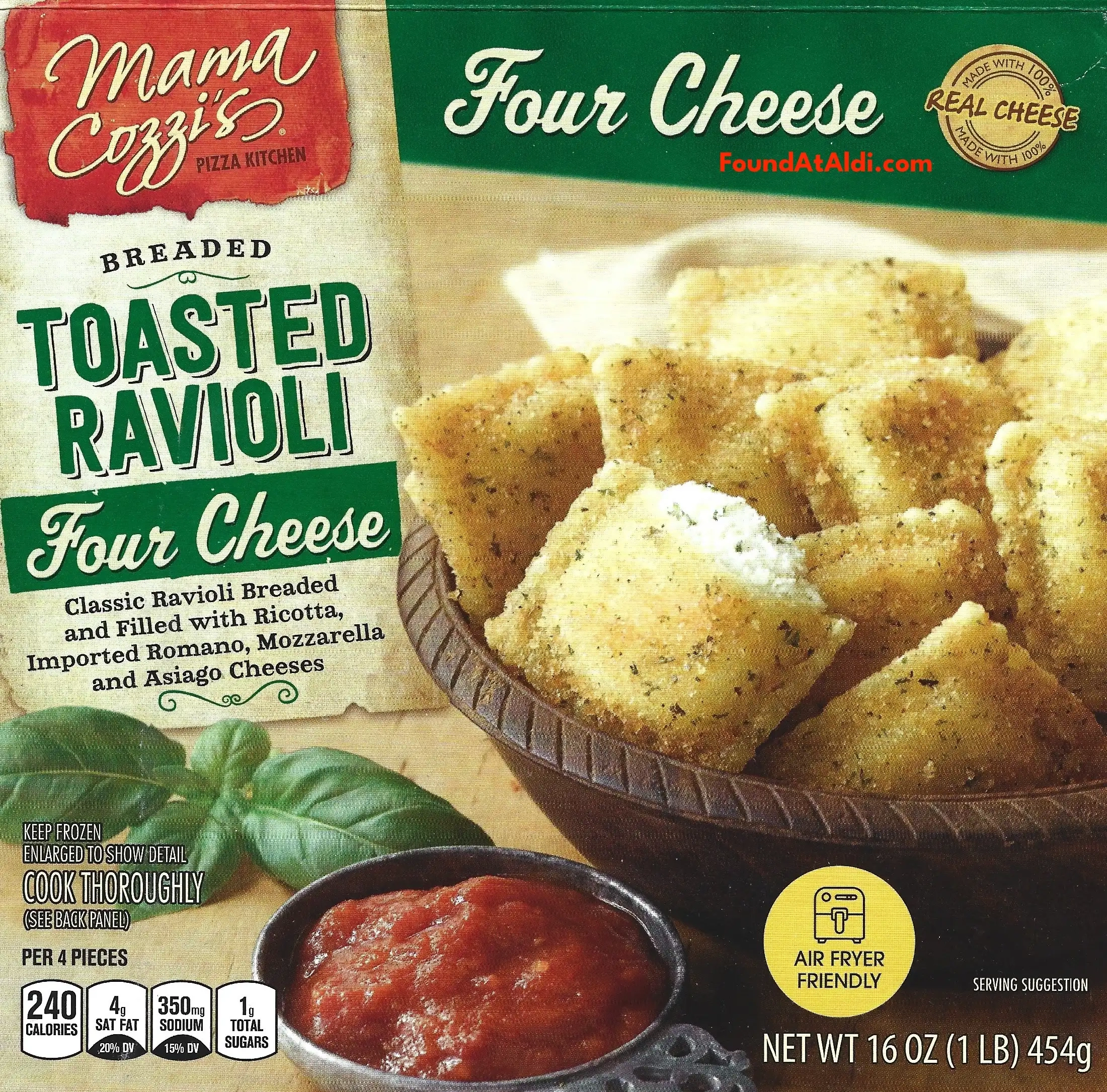 Mama Cozzi's Four Cheese Toasted Ravioli