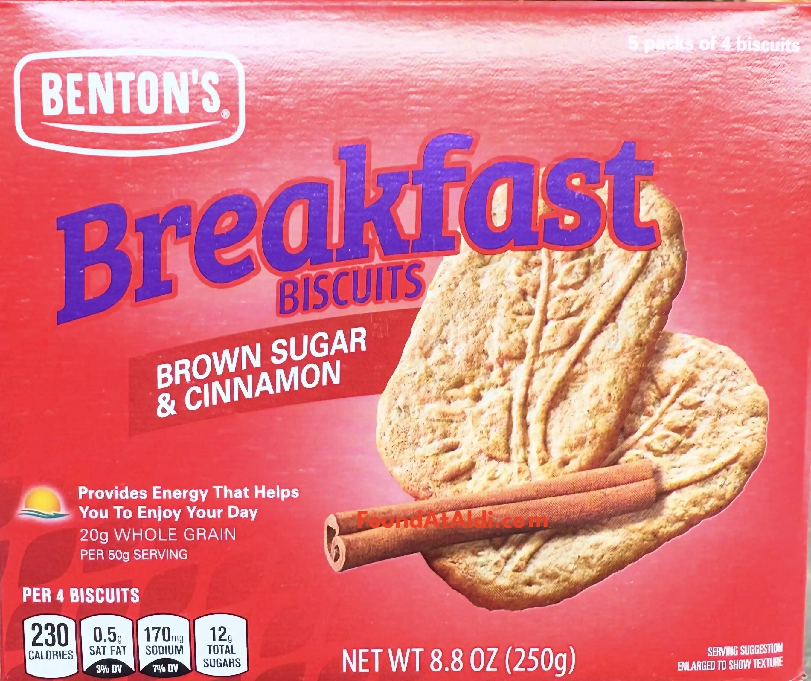 Benton's Breakfast Biscuits Brown Sugar & Cinnamon